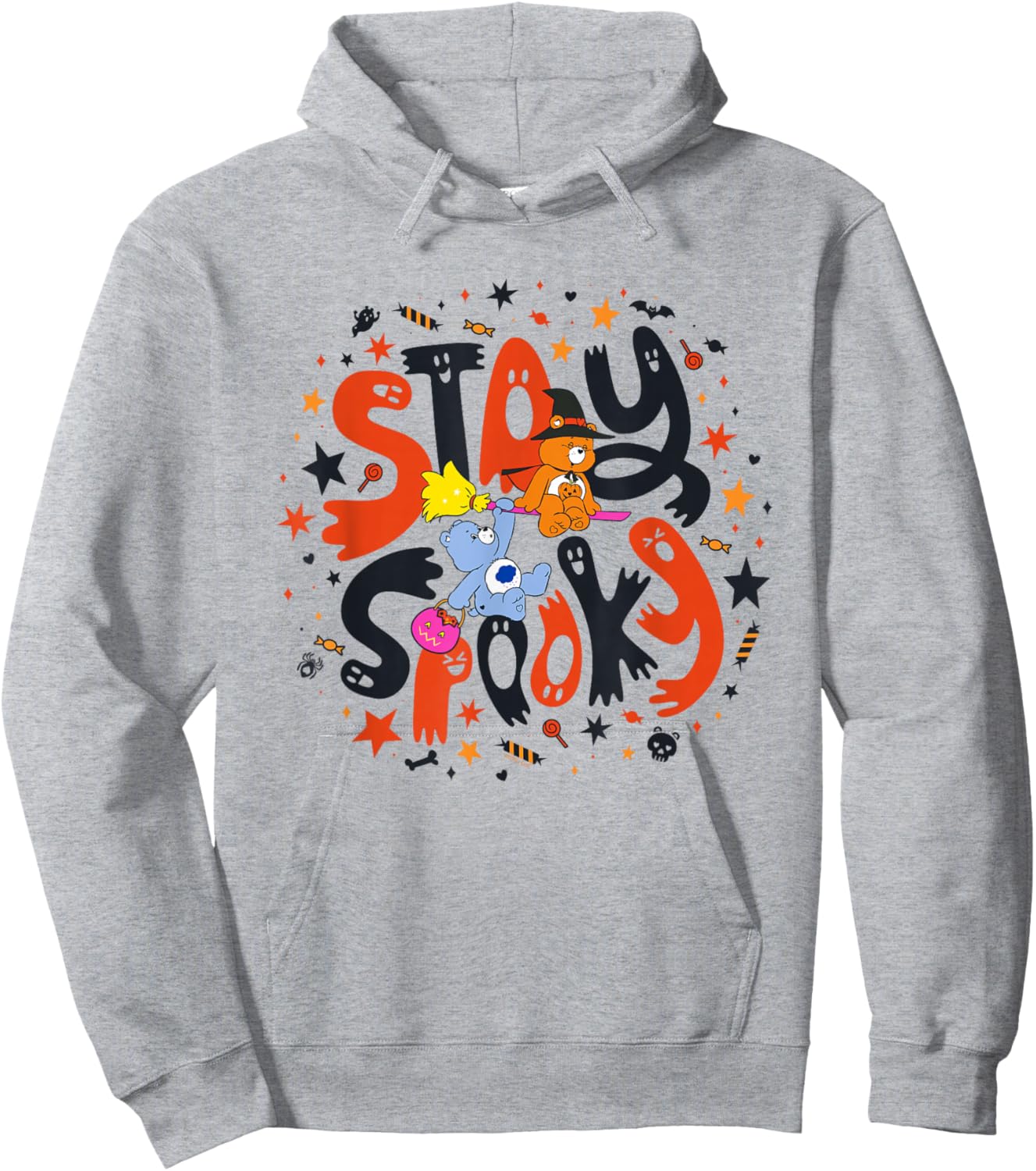 Care Bears Halloween Stay Spooky Grumpy And Trick or Sweet Hoodie - Hoodie | Ash