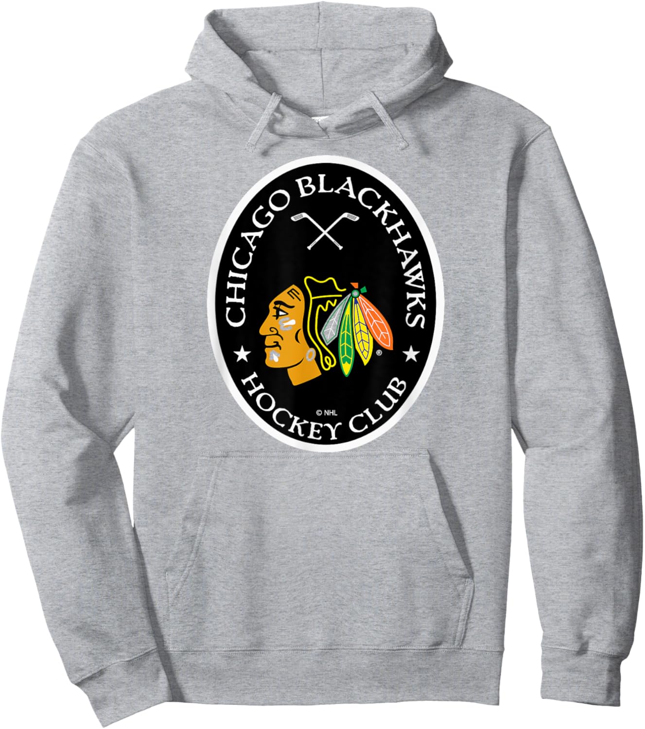 Chicago Blackhawks Iconic Red Officially Licensed Hoodie - Hoodie | Ash