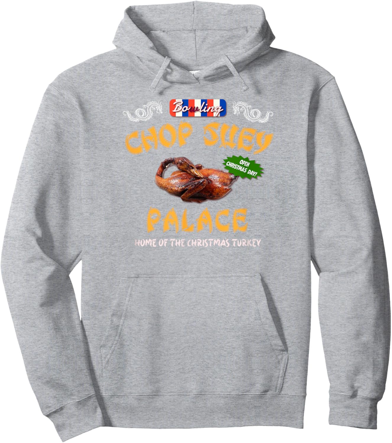 Christmas Story Chop Suey Palace Funny 80s Classic Chinese Hoodie - Hoodie | Ash