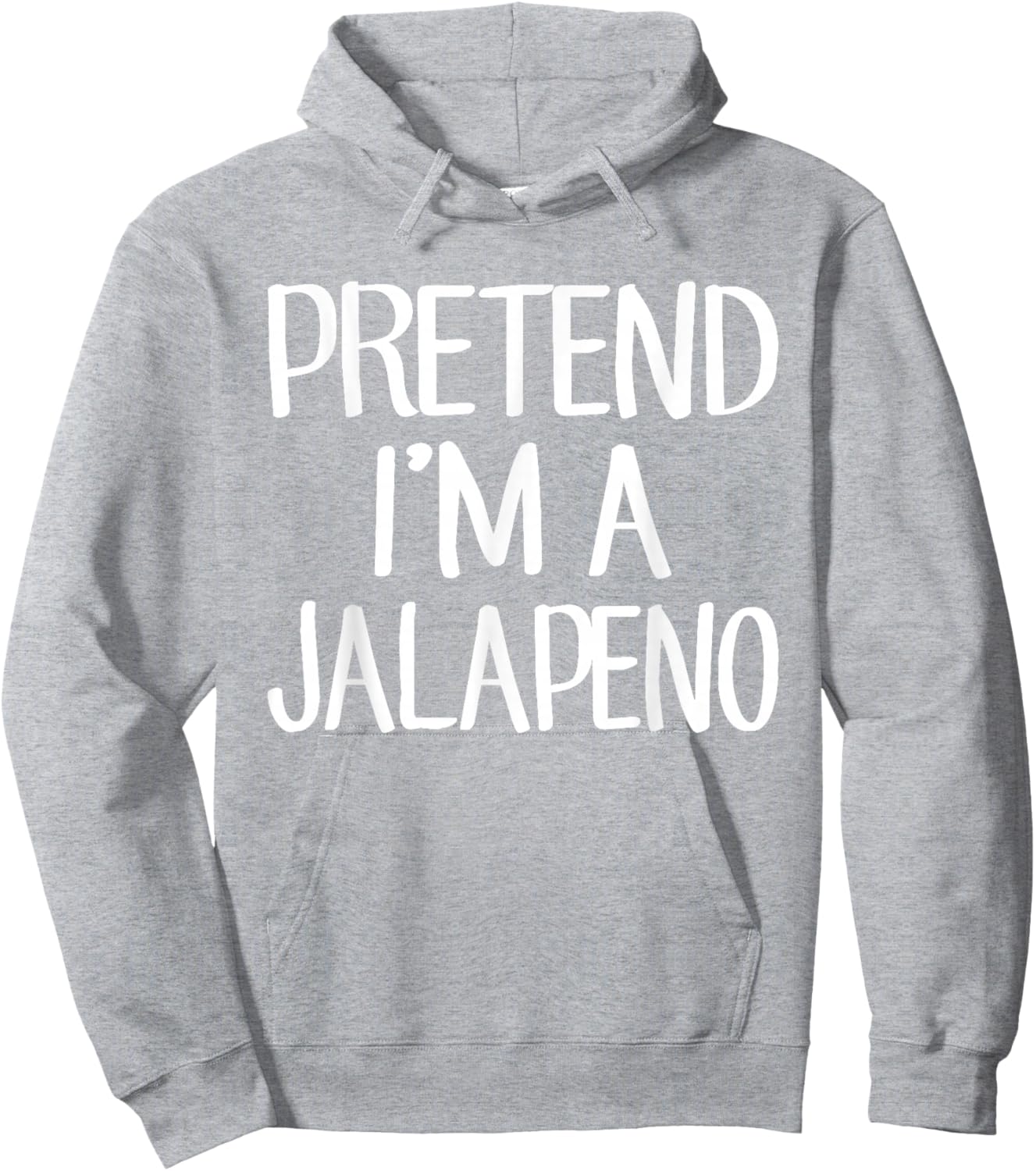 Pretend I'm A Jalapeno Costume Family Lazy Easy Halloween Hoodie - Hoodie | Ash