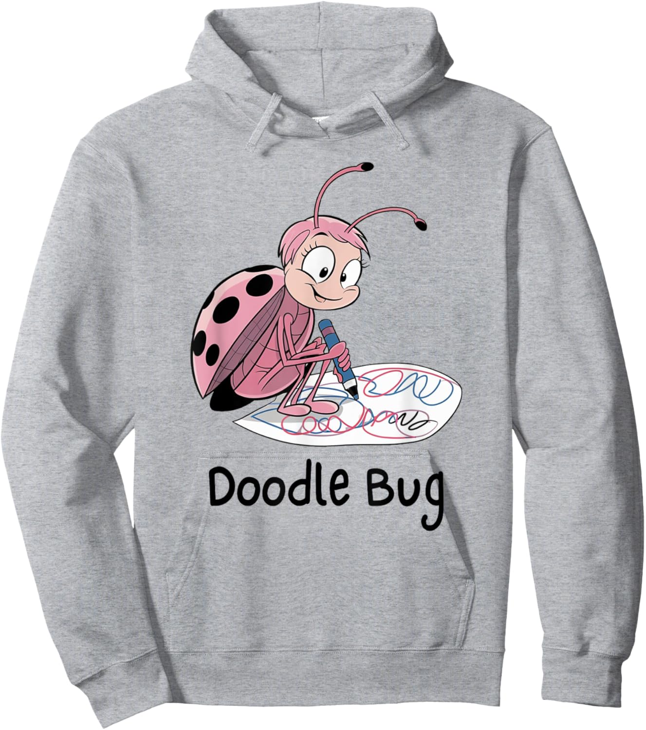 Doodle Bug Hoodie - Hoodie | Ash