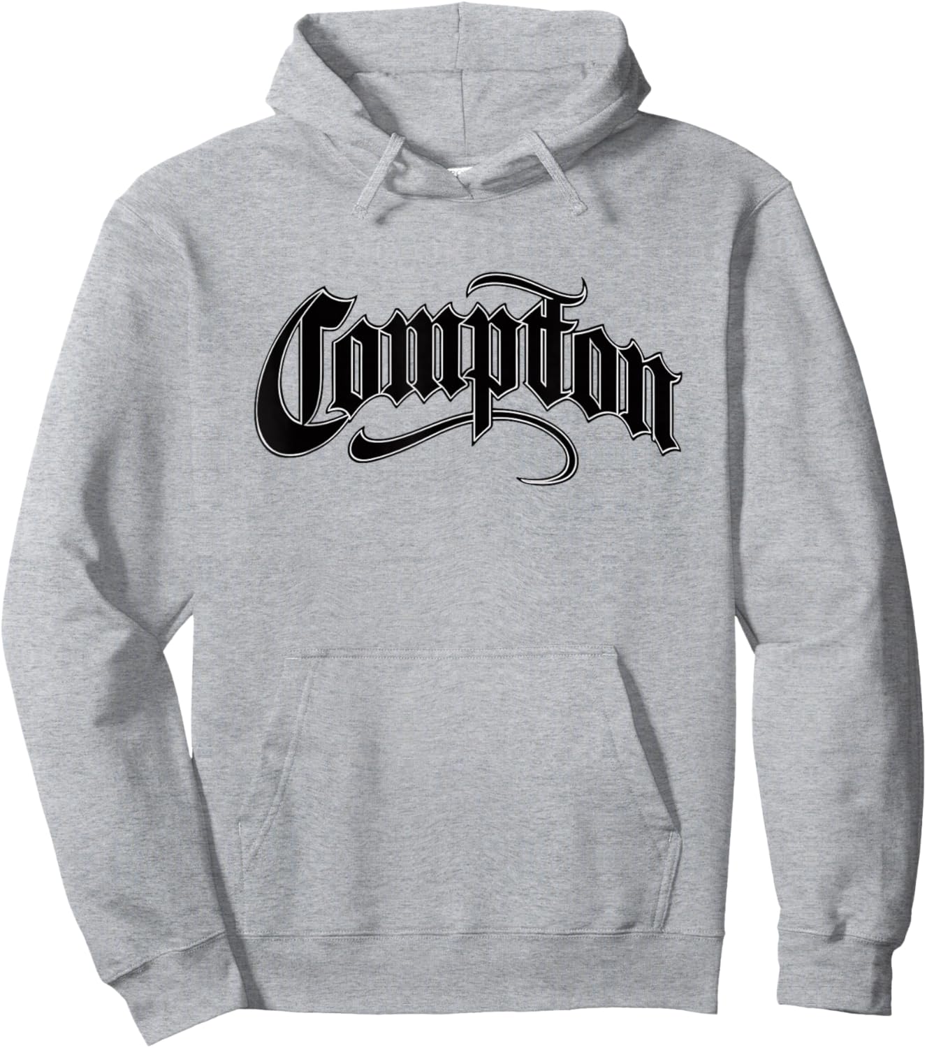 Compton West Coast Gangsta Rap White Style 04 Hoodie - Hoodie | Ash