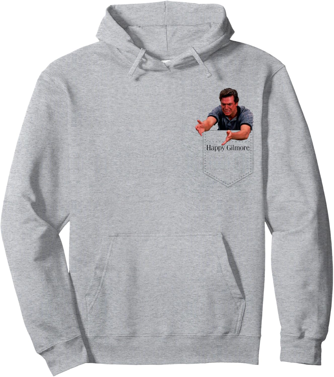 Happy Gilmore Shooter McGavin Tour Championship Pocket Hit Hoodie - Hoodie | Ash