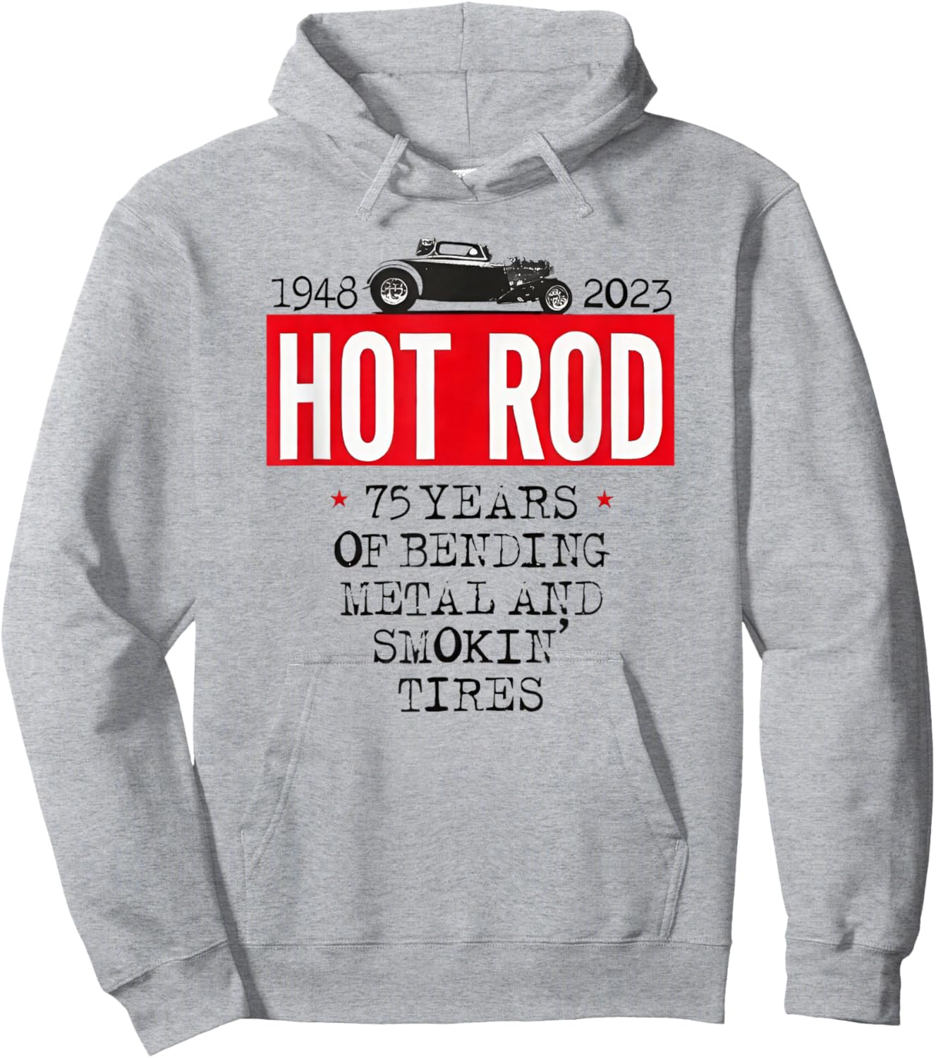 HOT ROD mototrend Hoodie - Hoodie | Ash