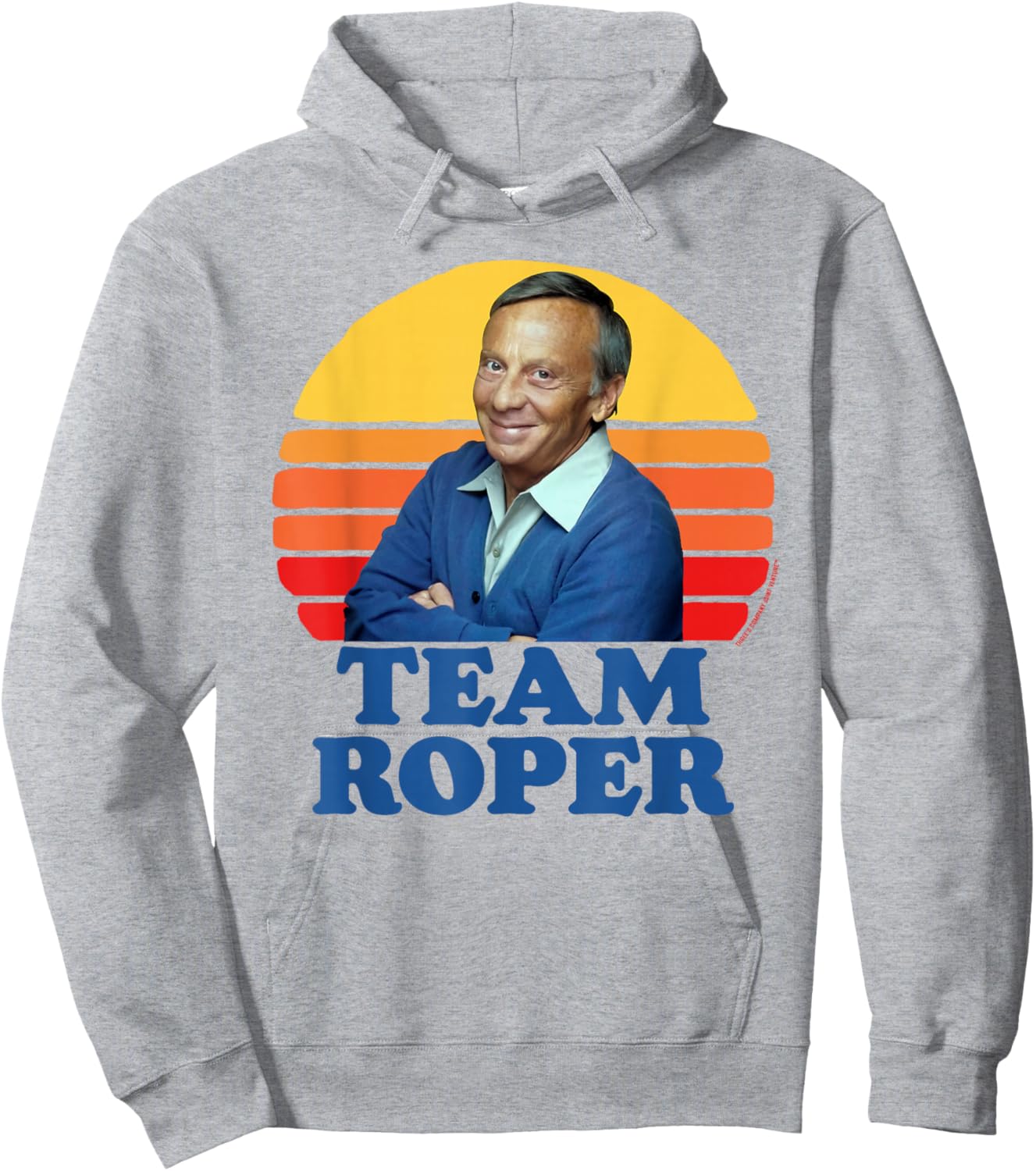 Team Roper Funny Stanley Mr. Roper Three's Company Hoodie - Hoodie | Ash