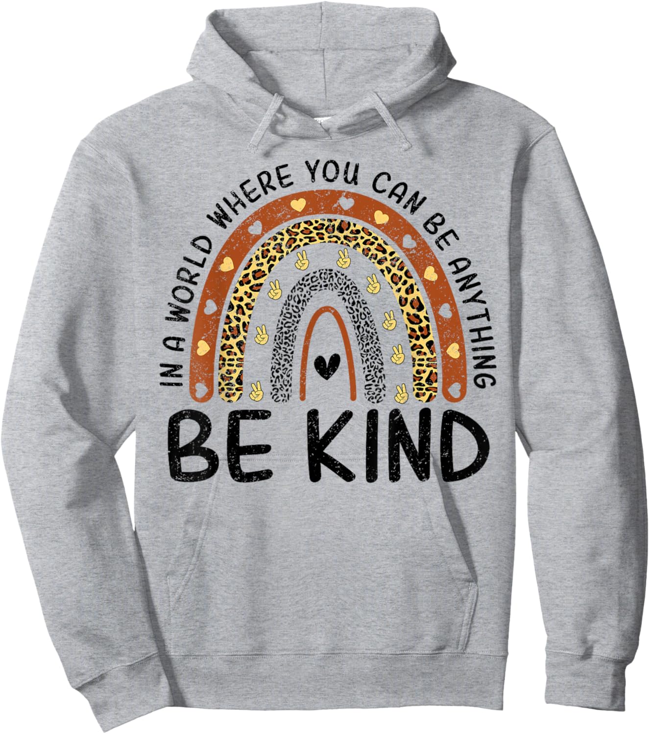 Unity Day Orange Anti Bullying World Kindness Day Kind Hoodie - Hoodie | Ash