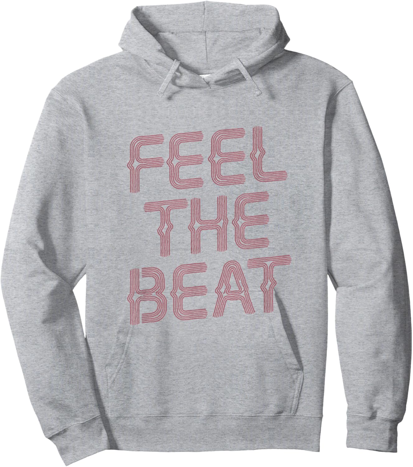 Feel The Beat Music Lover Hoodie - Hoodie | Ash