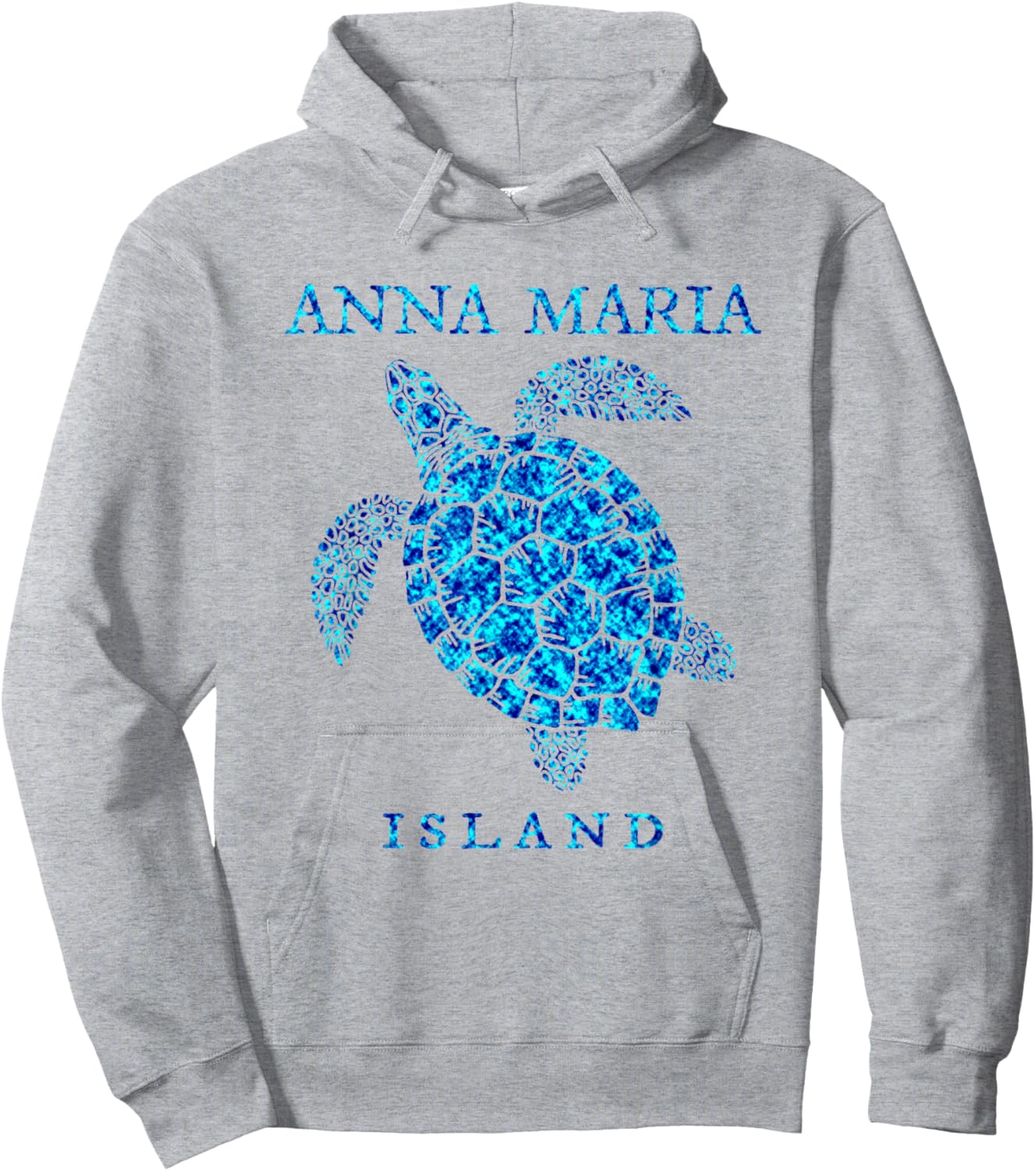 Anna Maria Island Florida Sea Turtle Vacation Souvenir Hoodie - Hoodie | Ash