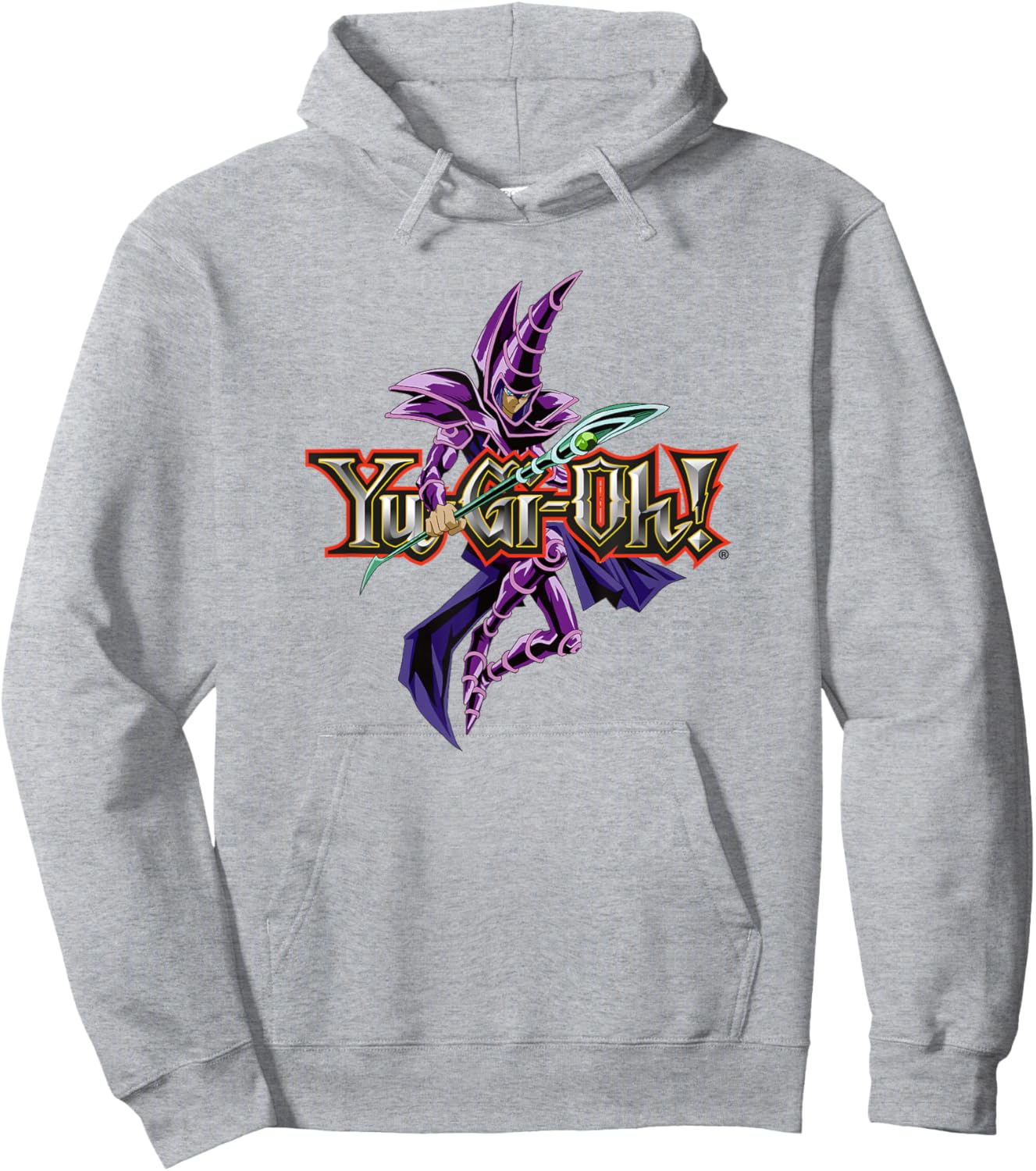 Dark Magician Logo PAPL607 Hoodie - Hoodie | Ash