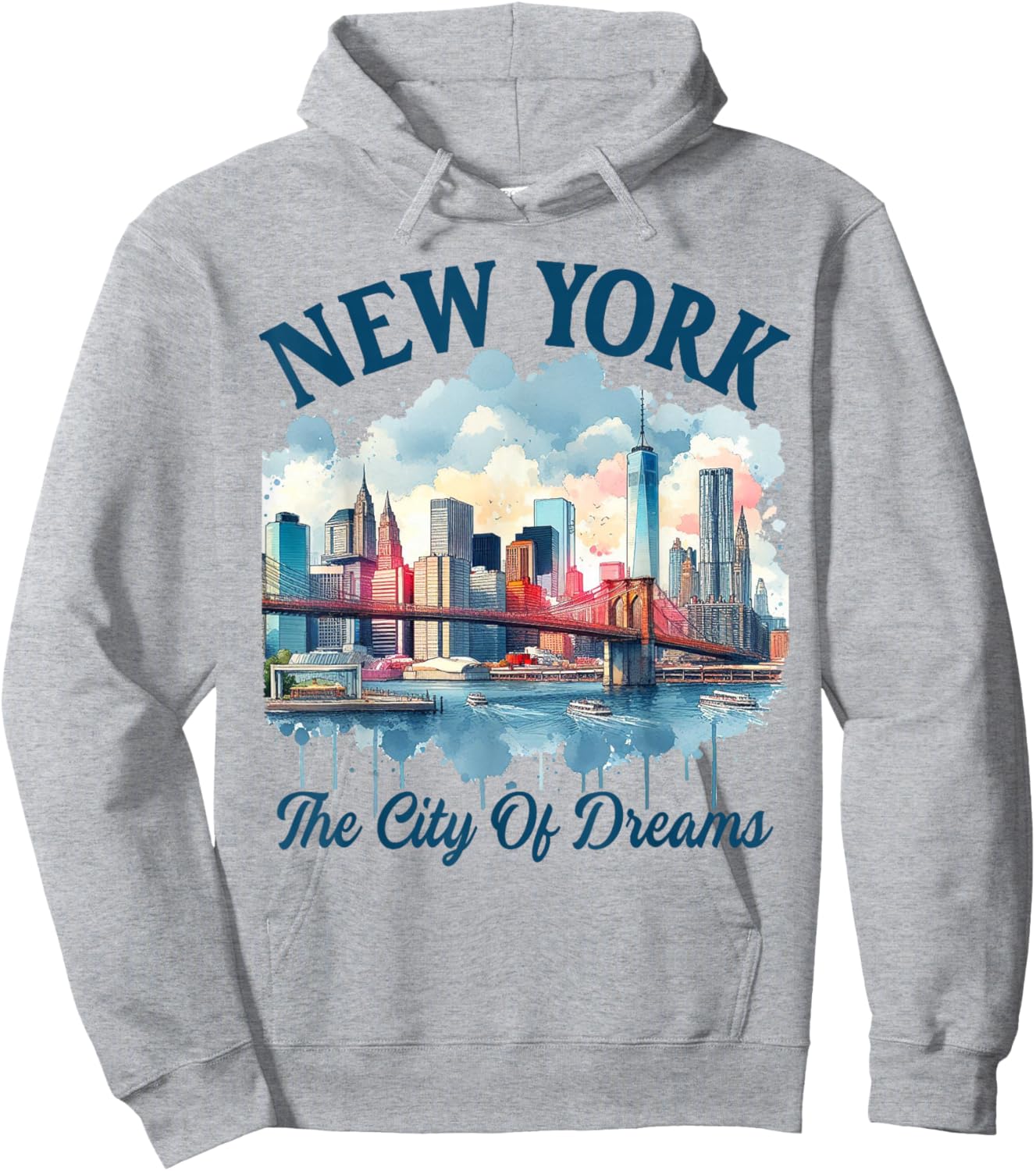 New York Traveling Trip Meet Me In New York City Of Dreams Hoodie - Hoodie | Ash
