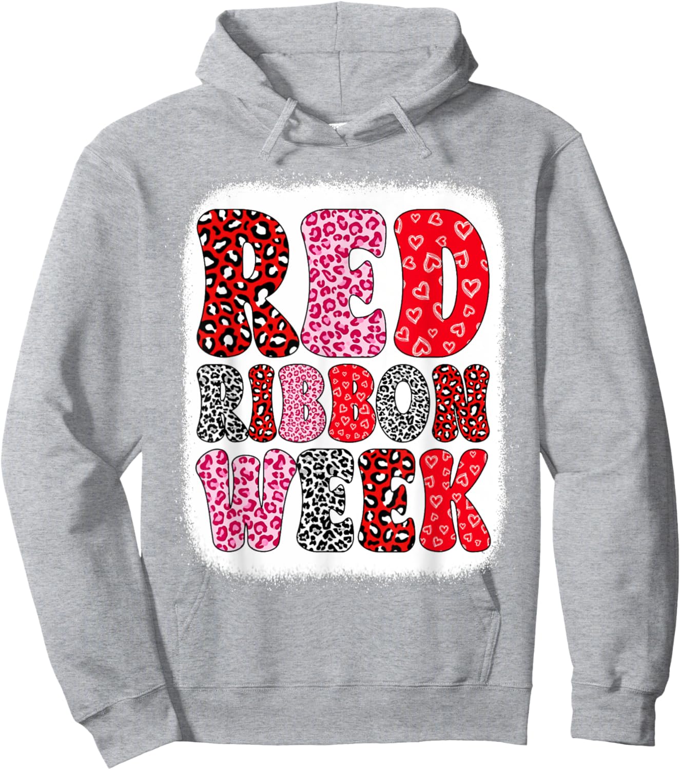 Red Ribbon Week Say No To Drugs Say Yes To Kindness Hoodie - Hoodie | Ash