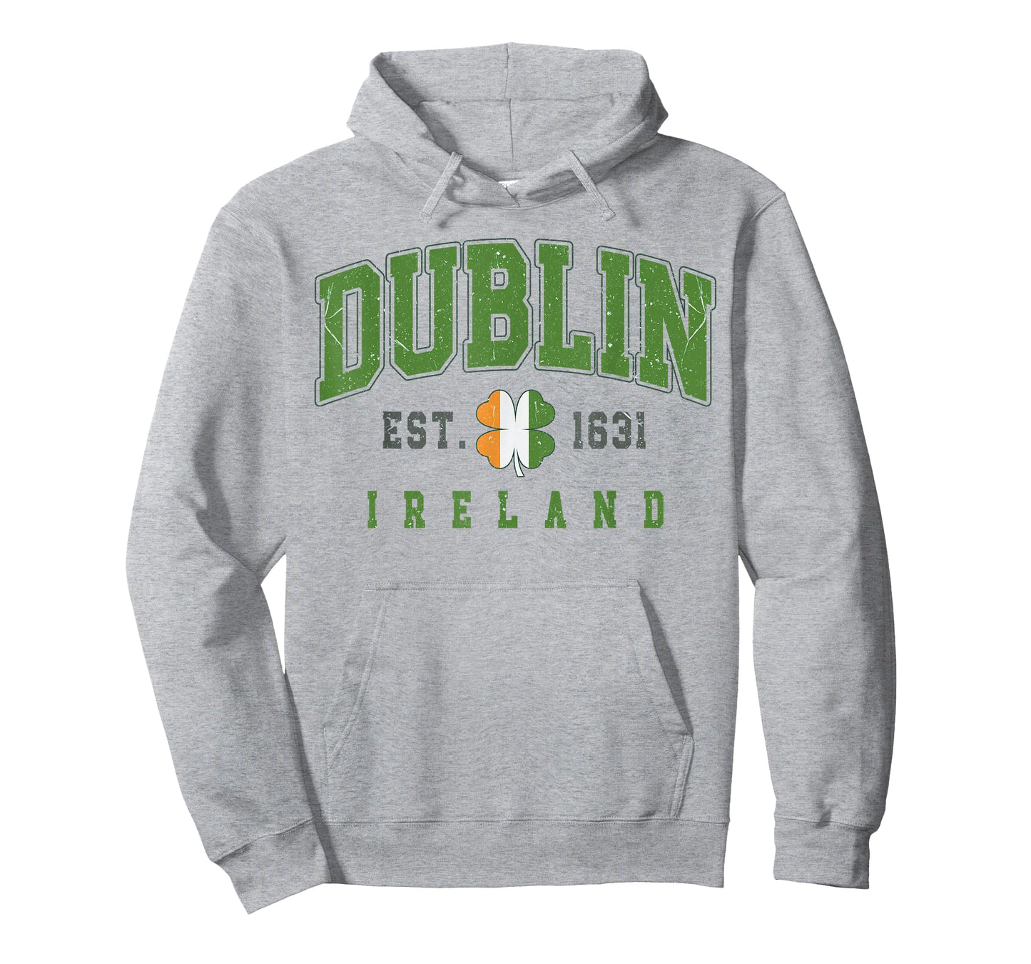 Dublin Ireland for St Patrick’s Day or Irish Travel T-Shirt - Hoodie | Ash