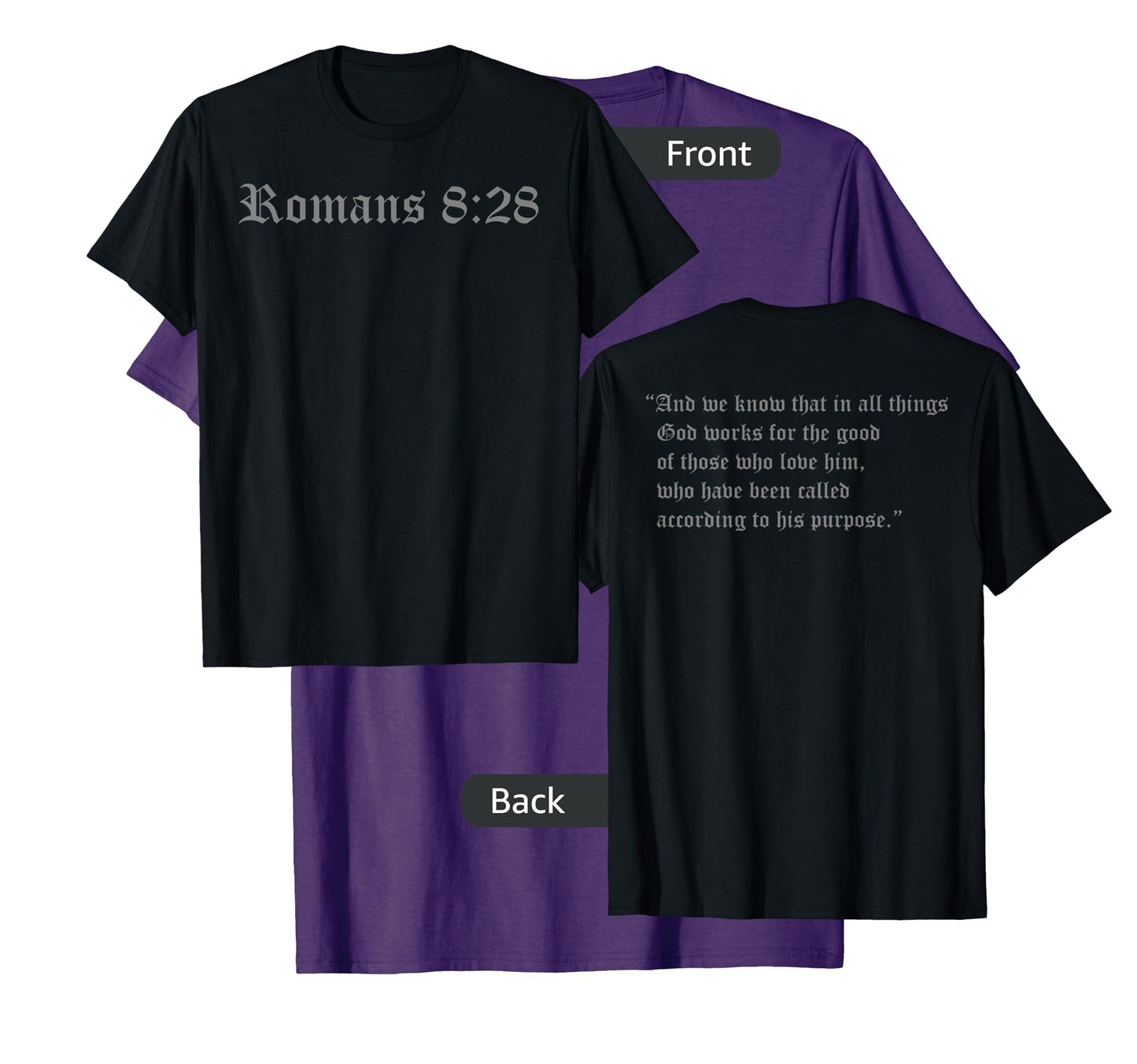 "ROMANS 8:28" BY RM 828 T-Shirt