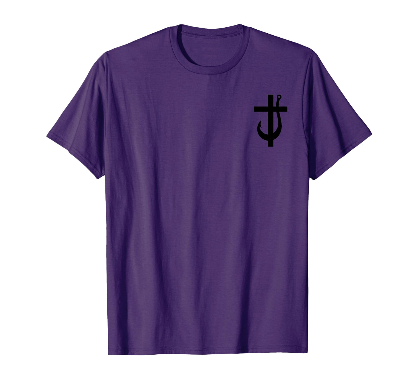Jesus Made Me a Fisherman - Front and Back T-Shirt