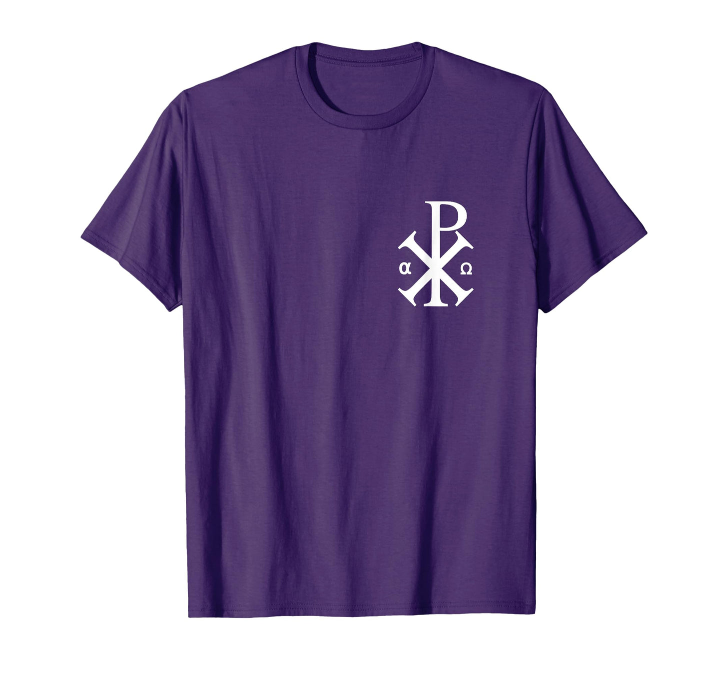 Chi Rho Symbol Motif Jesus Constantine Cross Christian T-Shirt