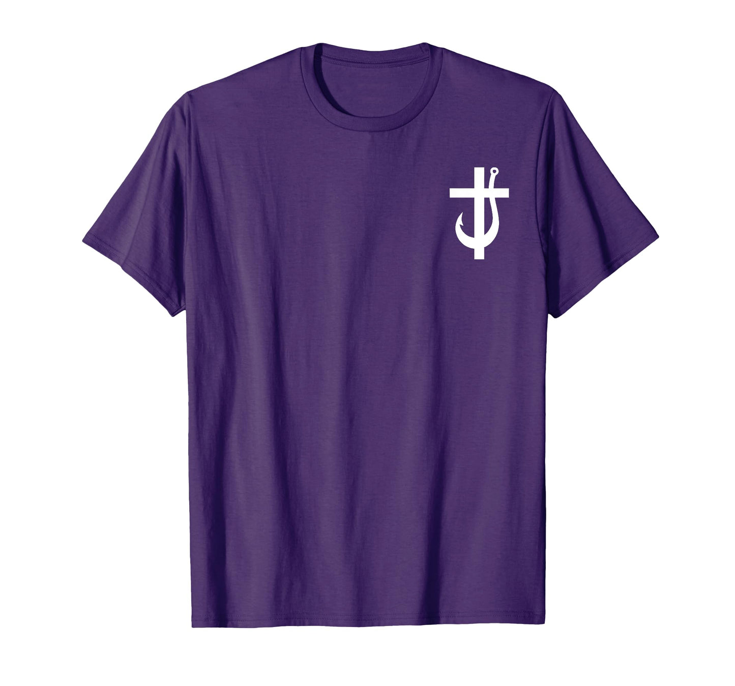 Jesus Made Me a Fisherman - Front and Back T-Shirt