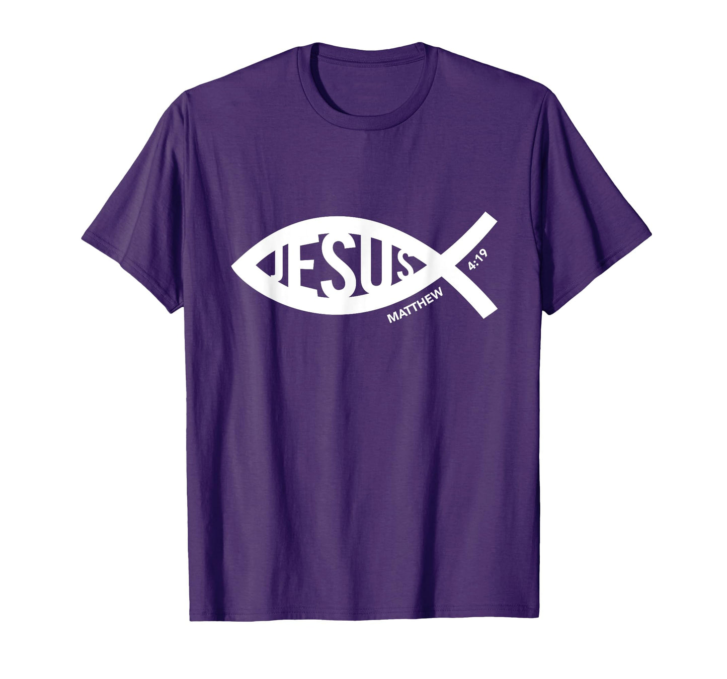 Jesus Fish Symbol Christian T-Shirt T-Shirt