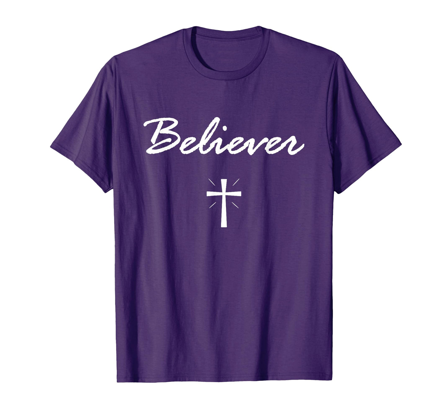 Believer Cross Bible Verse Christian Christ Lover Gift T-Shirt