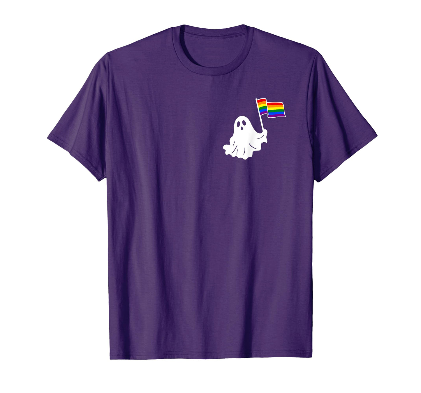 LGBT Halloween Gay Pride Halloween LGBT Ghost T-Shirt