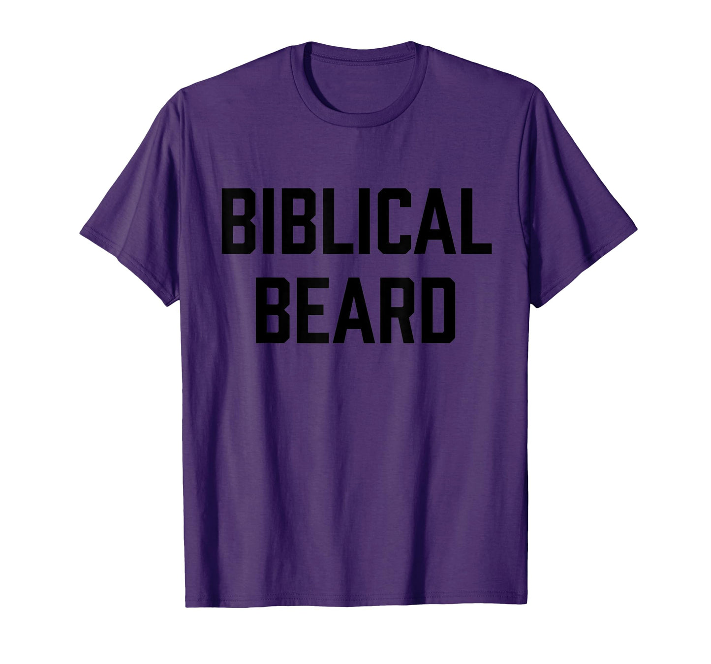 Mens Christian Biblical Beard T-Shirt