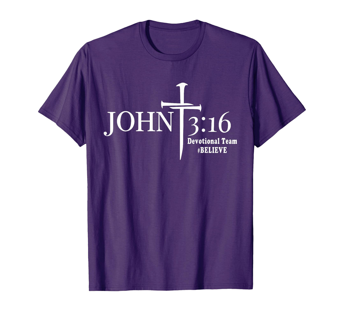 John 3 16 Devotional Team God Christian T-Shirt