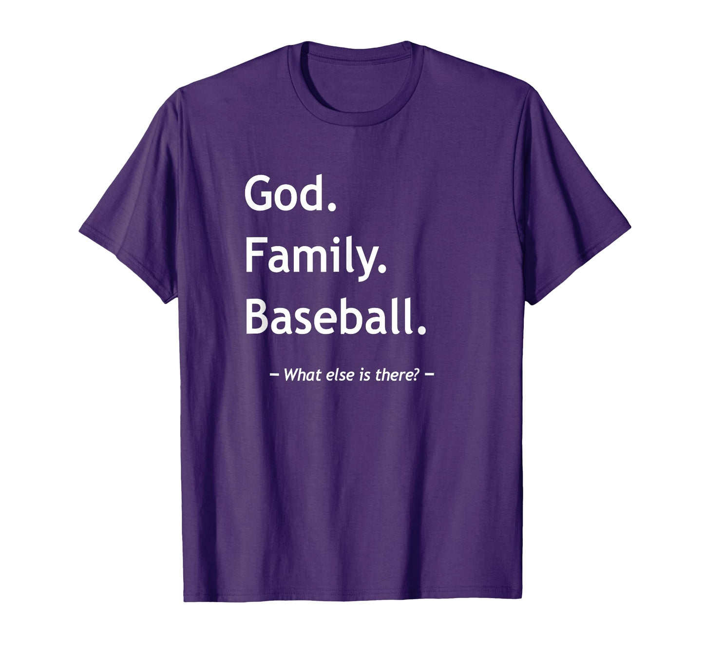 Christian Faith God Family Baseball Jesus Christianity T-Shirt