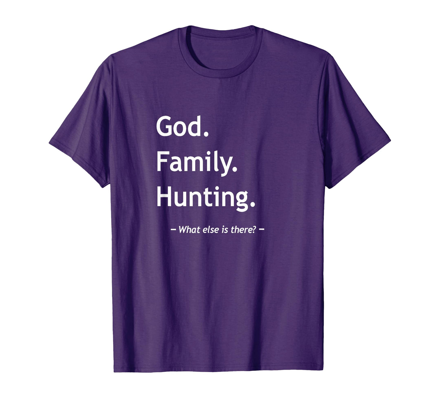 Christian Faith God Family Hunting Jesus Christ Christianity T-Shirt