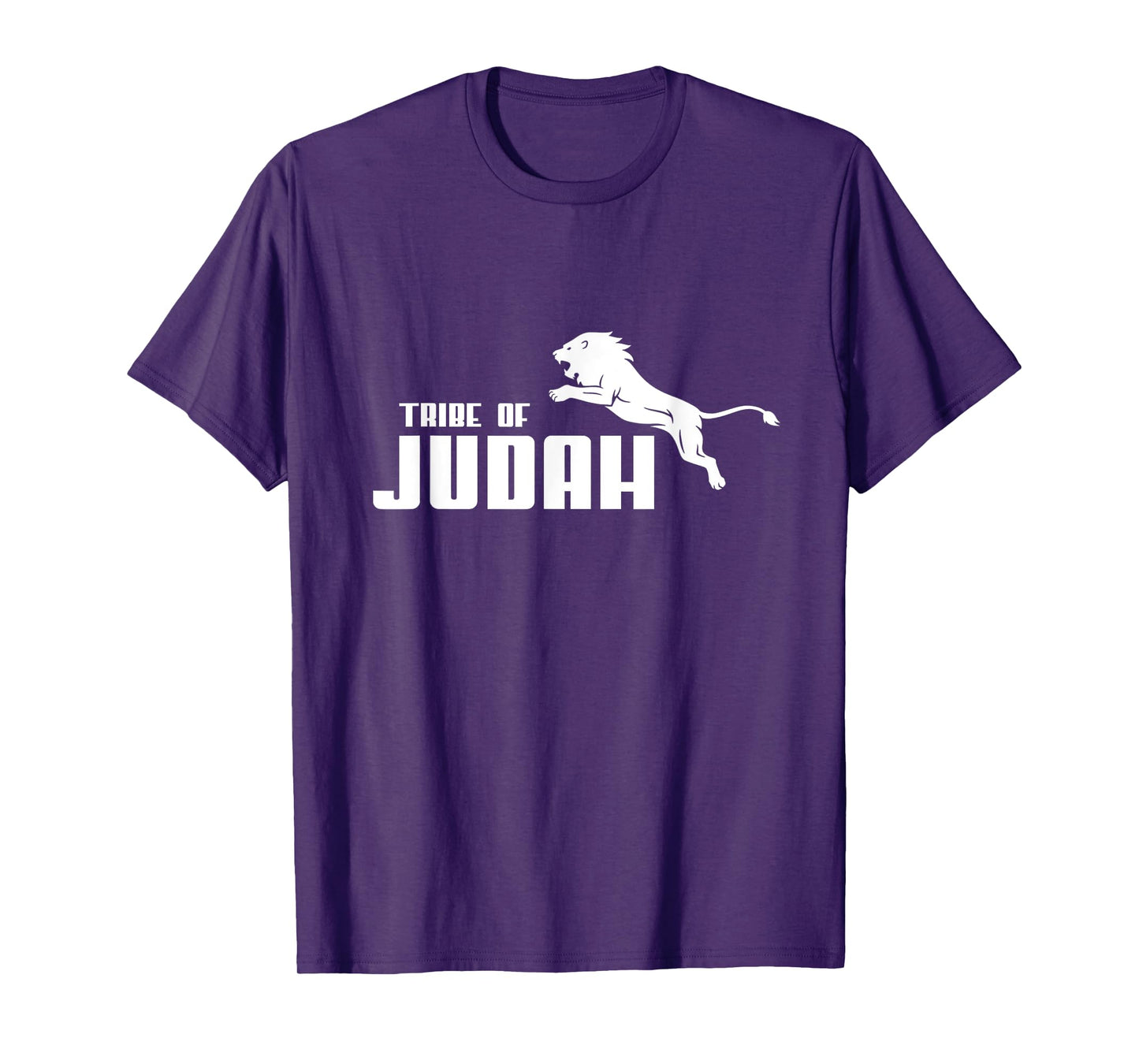 Tribe of Judah Lion Jumping Lion Of Zion Hebrew Israelite T-Shirt
