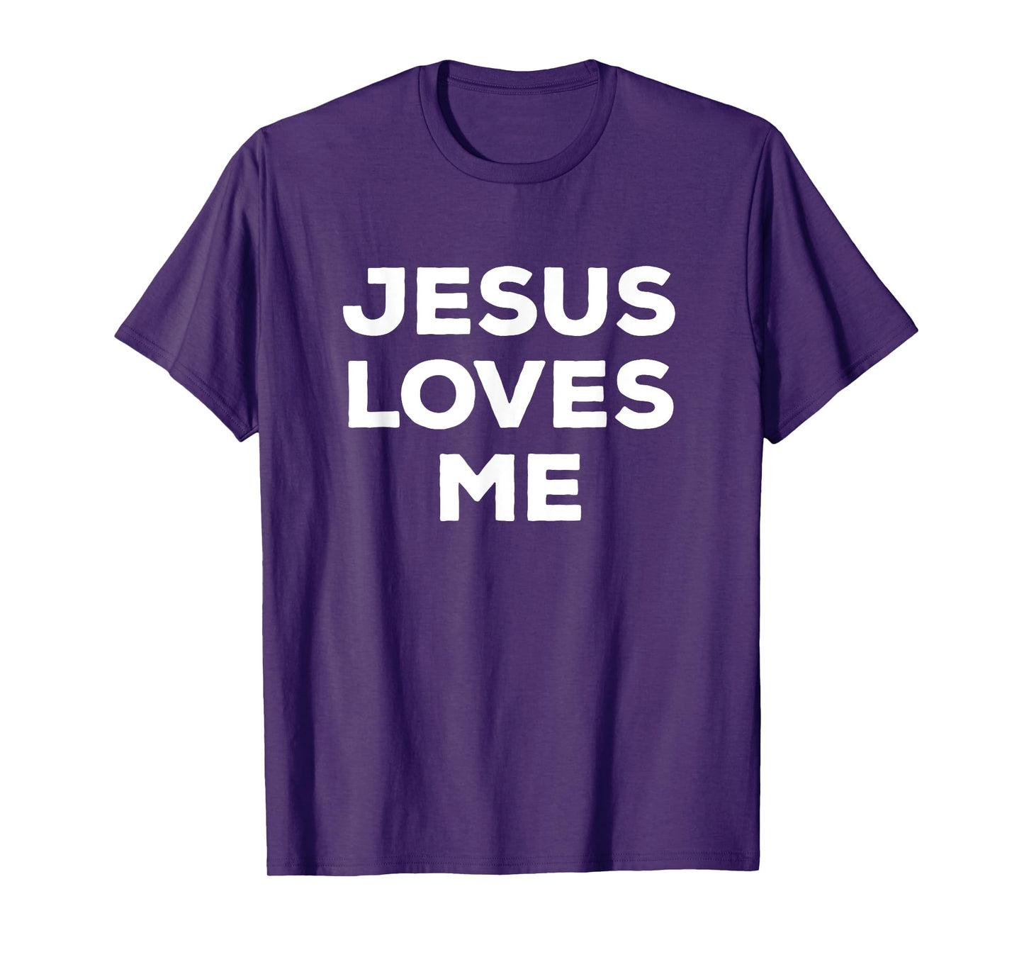 Jesus Loves Me This I Know Christian Faith Statement T-Shirt