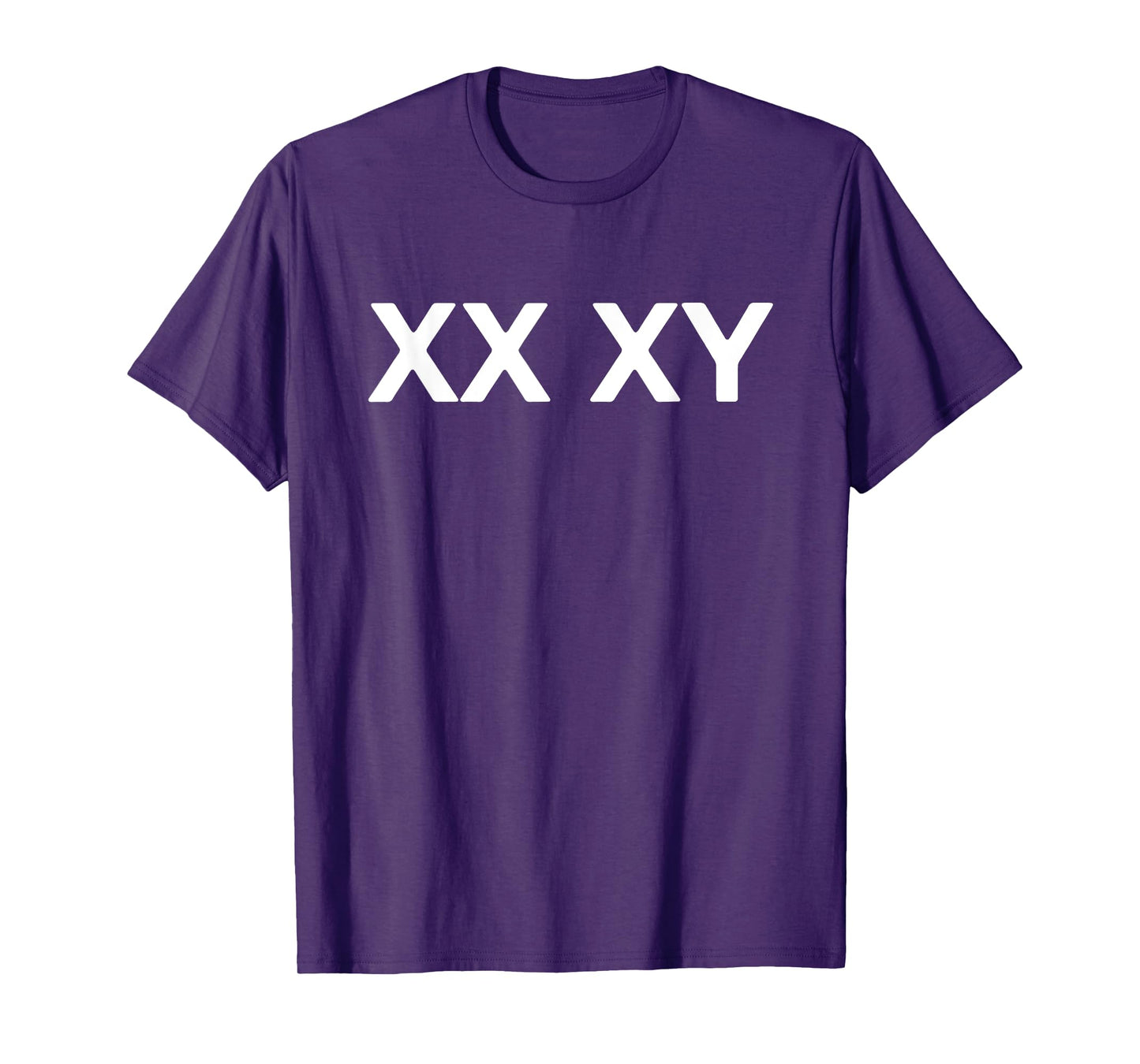 XX XY (Text Only Txt Print) T-Shirt