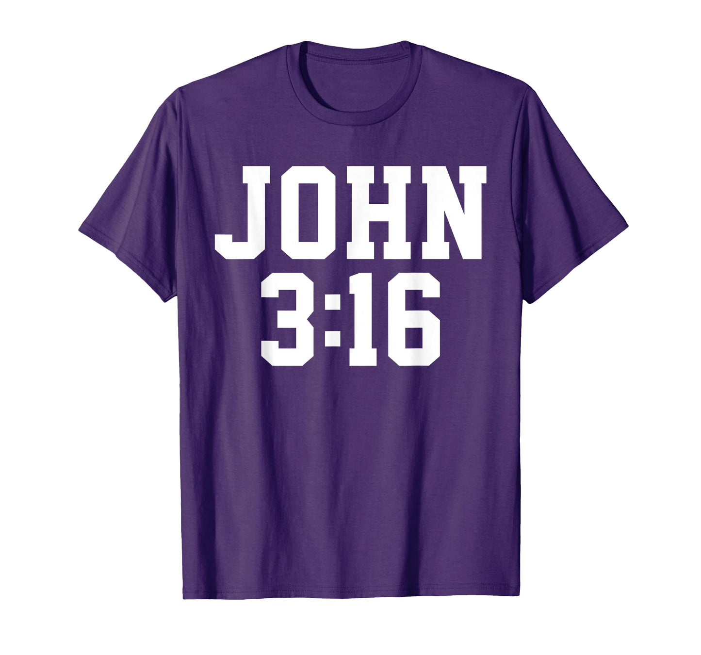 Christian John 3:16 Gift Bible Verse T-Shirt