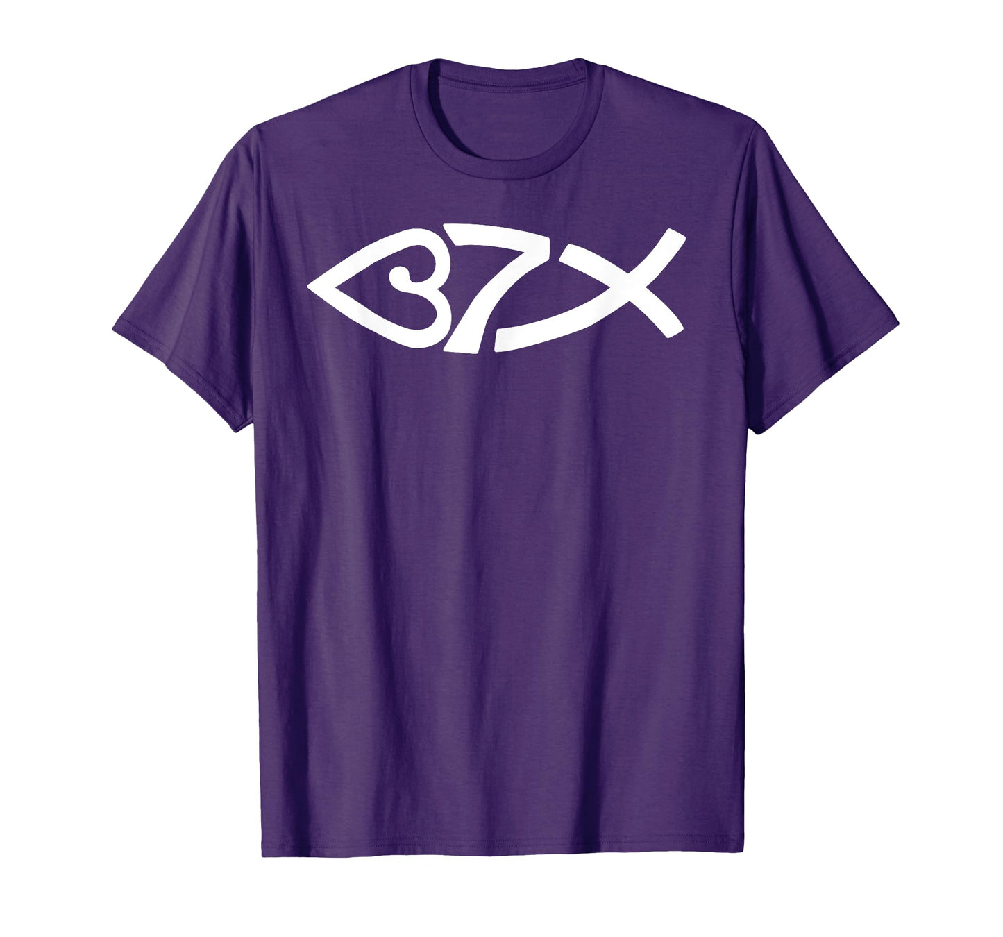 Jesus Fish Christian Ichthys Symbol New Jesus Fish Design T-Shirt