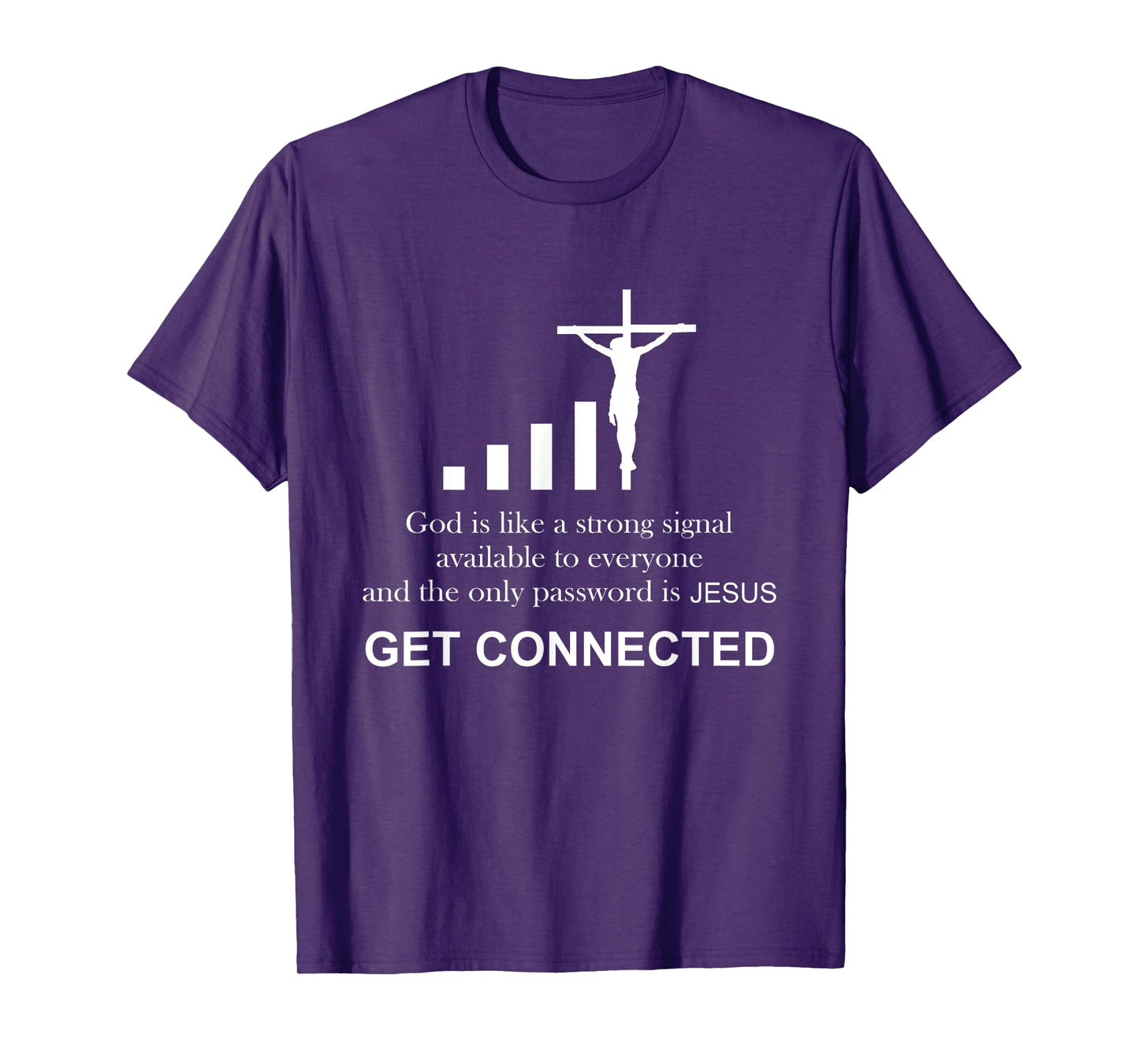 Catholic Priest | Funny Gift | Get Connected Cross T-Shirt