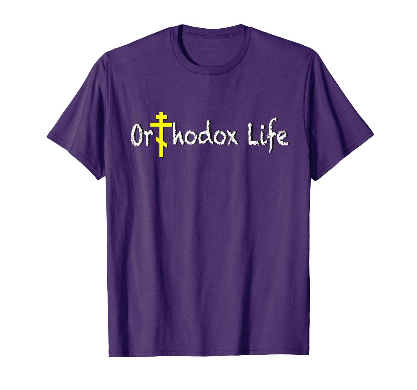 2 Sided Orthodox Life T-Shirt, Small, Black