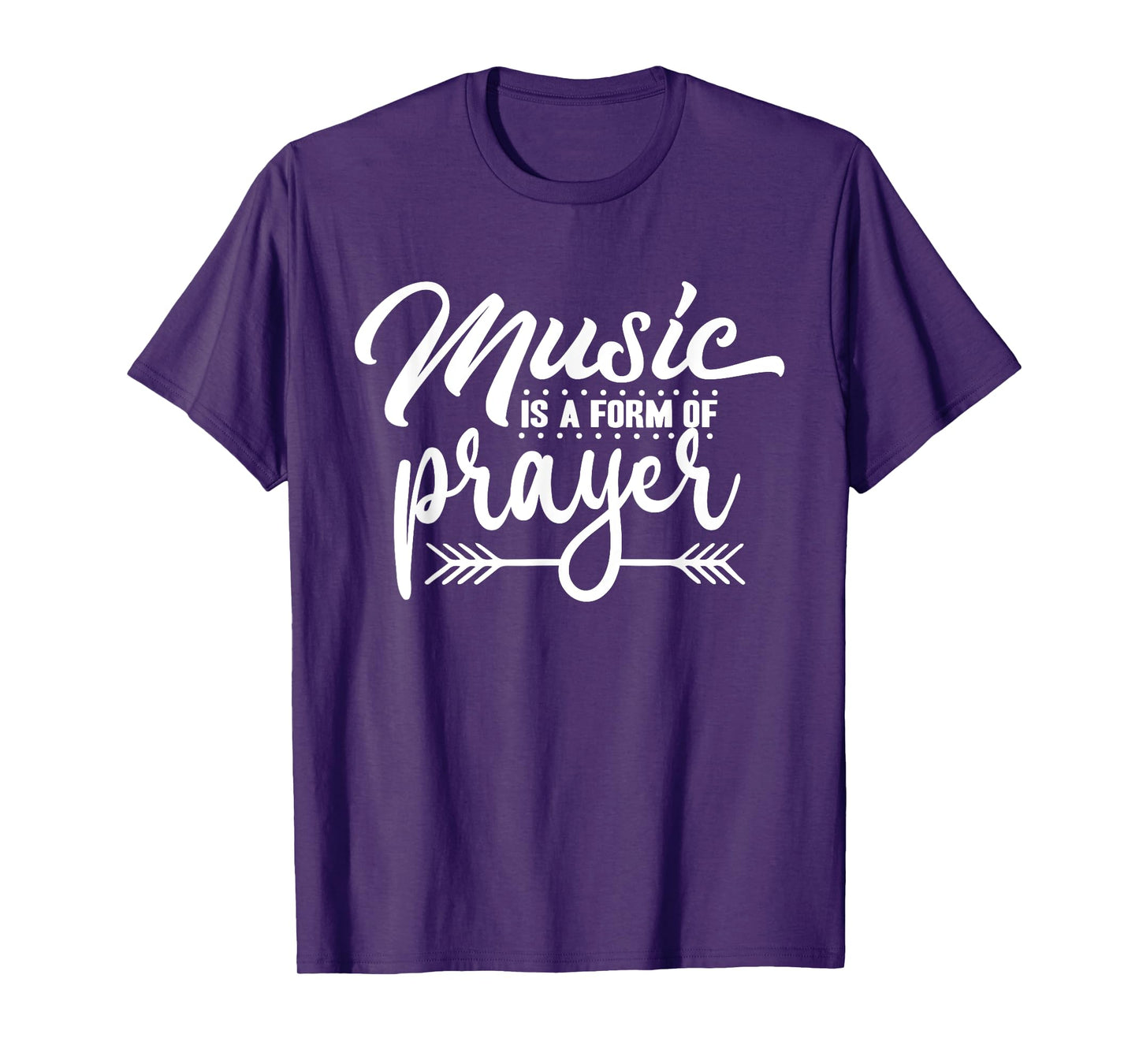 Music Is A Form of Prayer Christian Musician Religious T-Shirt