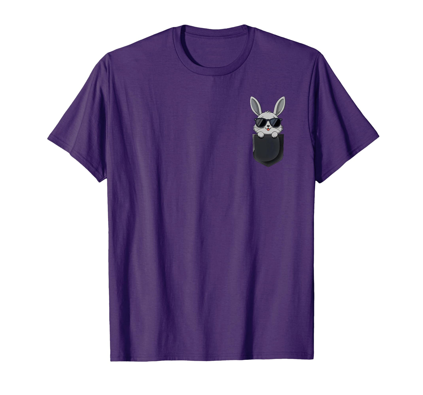 Funny Easter Bunny In Pocket T-Shirt