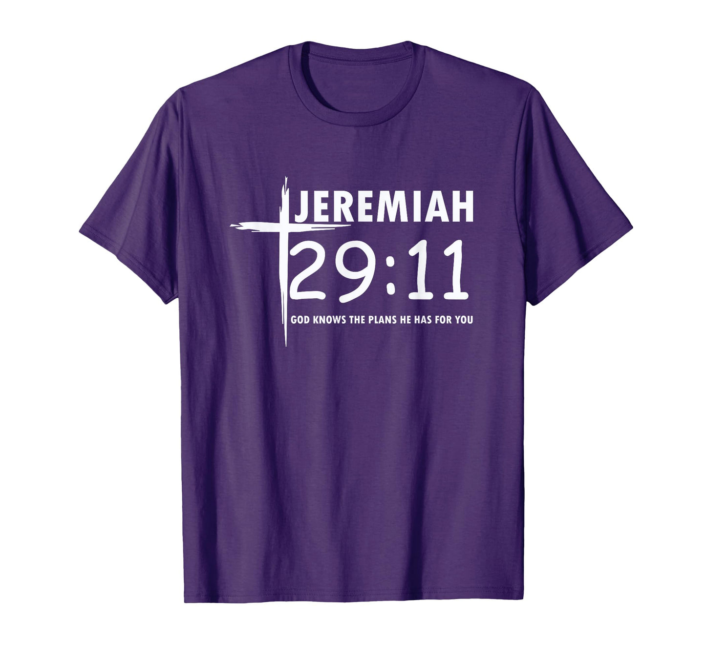 Christian Jeremiah 29:11 Bible Verse T-Shirt T-Shirt
