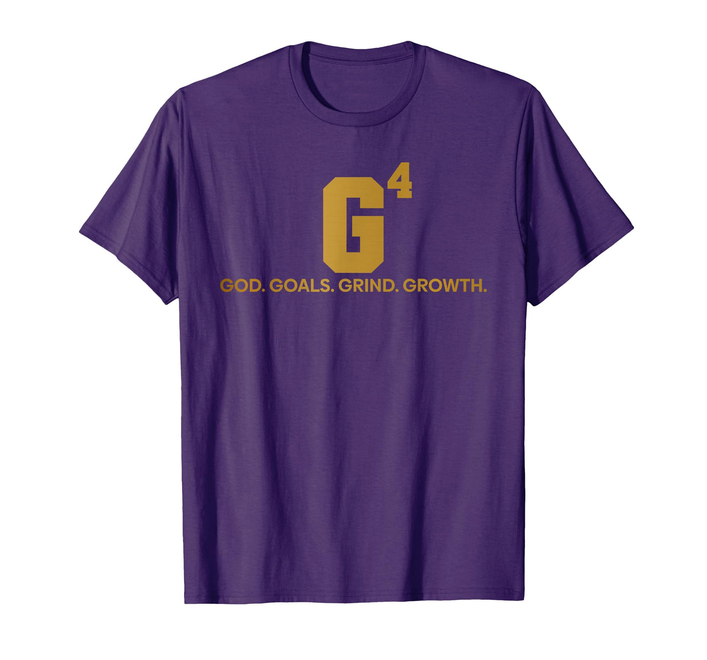 G4 God Goals Grind Growth Funny Christian T-Shirt