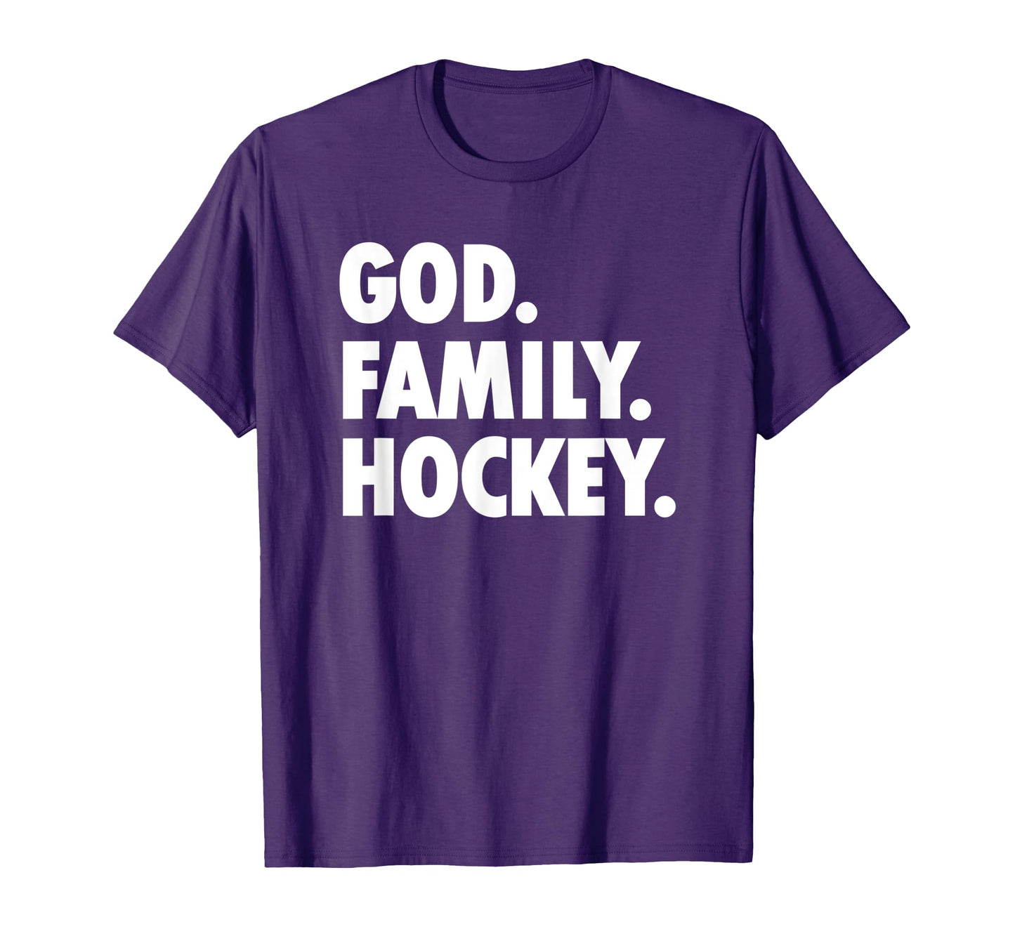 God Family Hockey - Novelty Faith T-Shirt