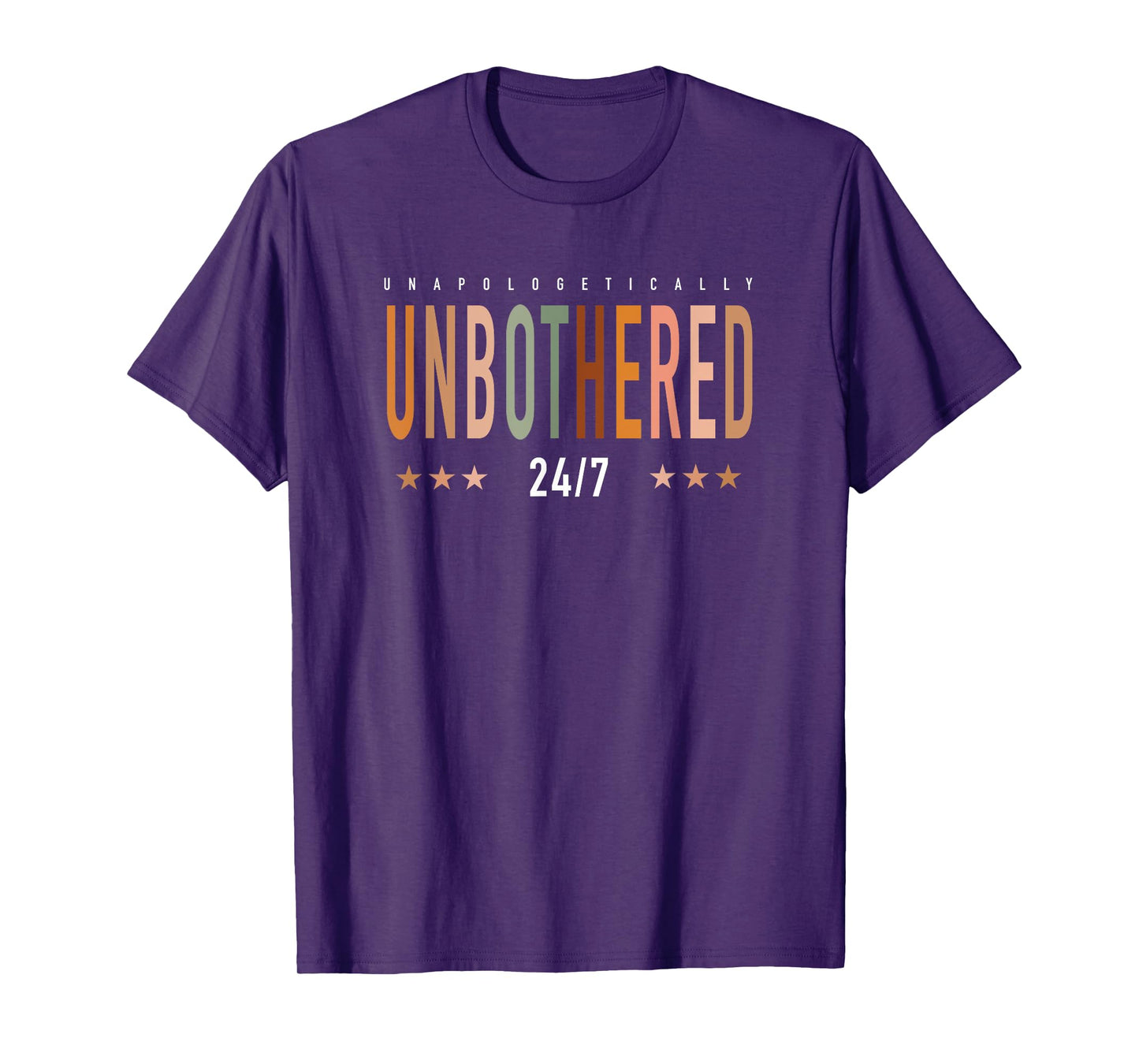 Unapologetically Unbothered Woman Sassy Attitude Confident T-Shirt
