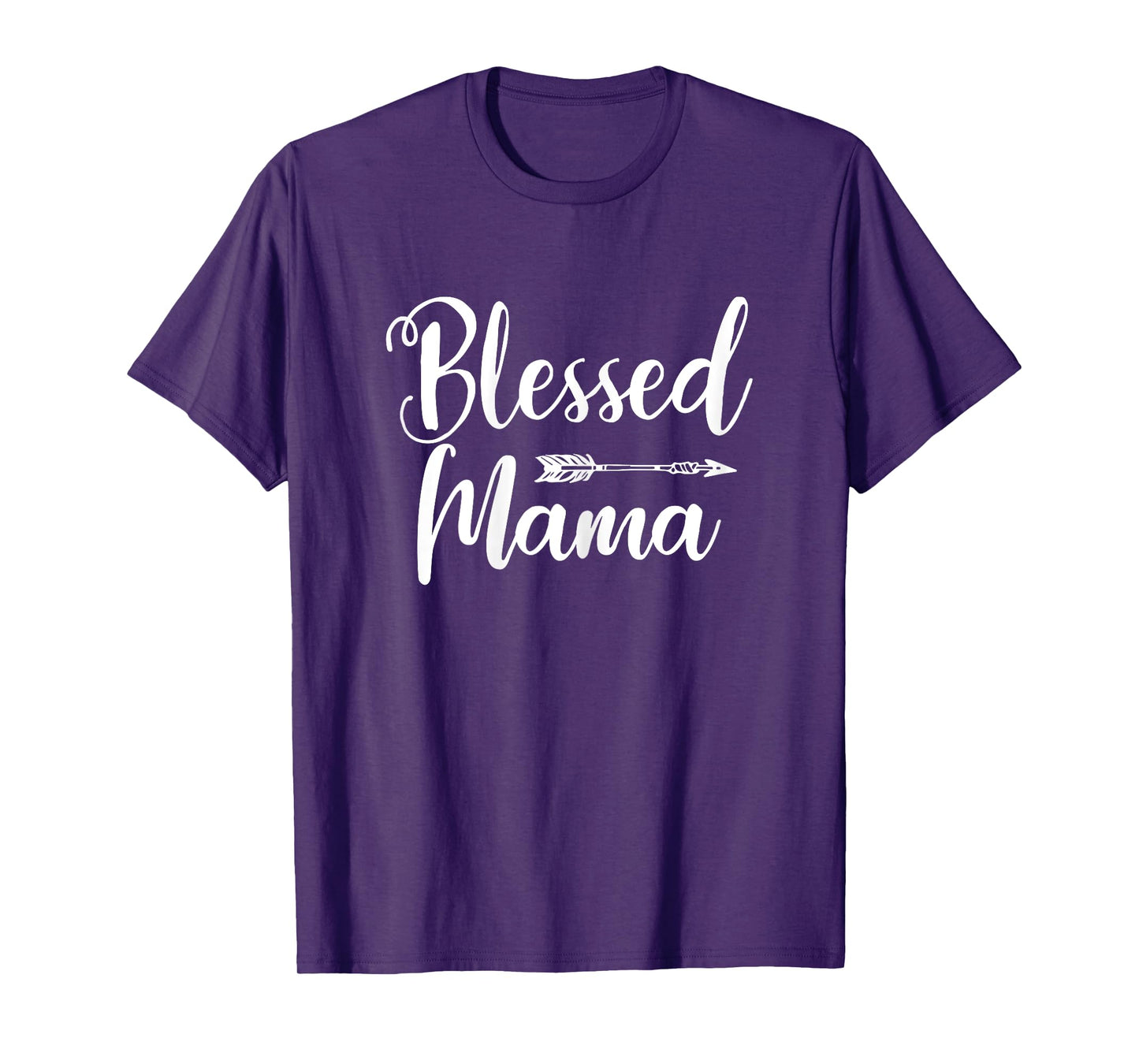 Blessed Mama Shirt With Sayings - Christian Mom Religious T-Shirt