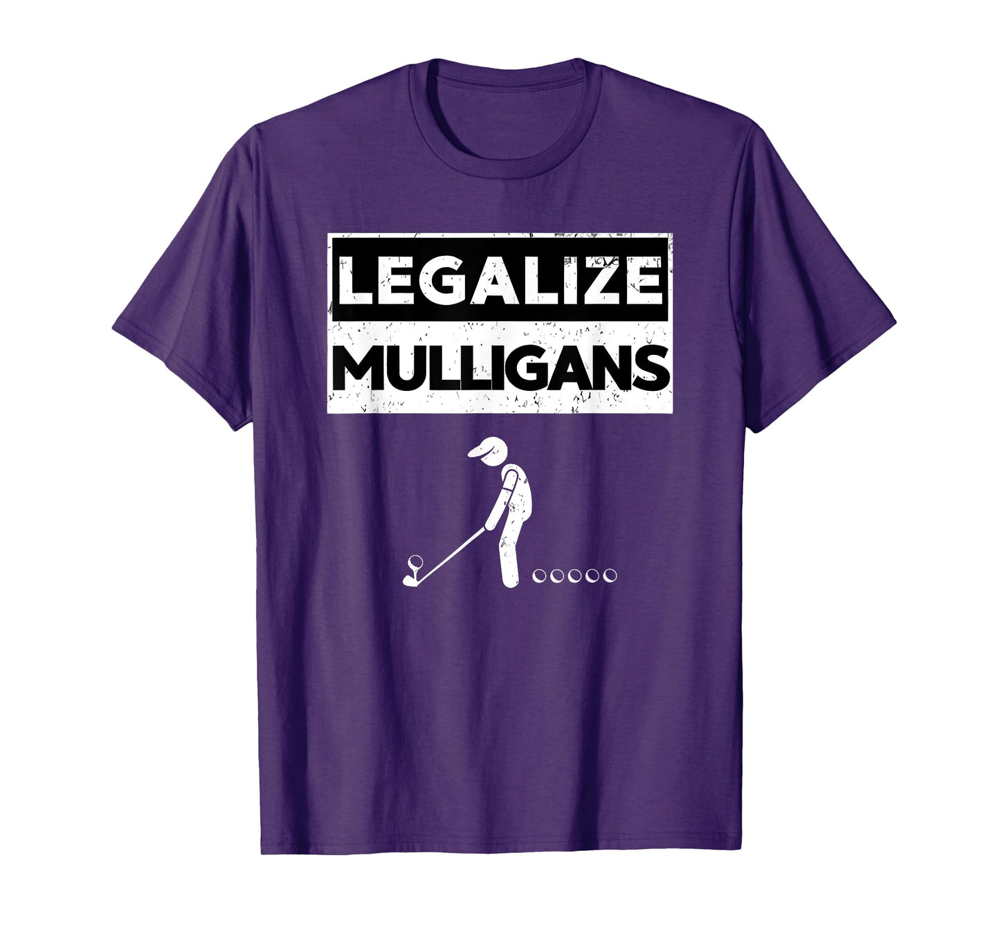 legalize mulligans funny golf T-Shirt