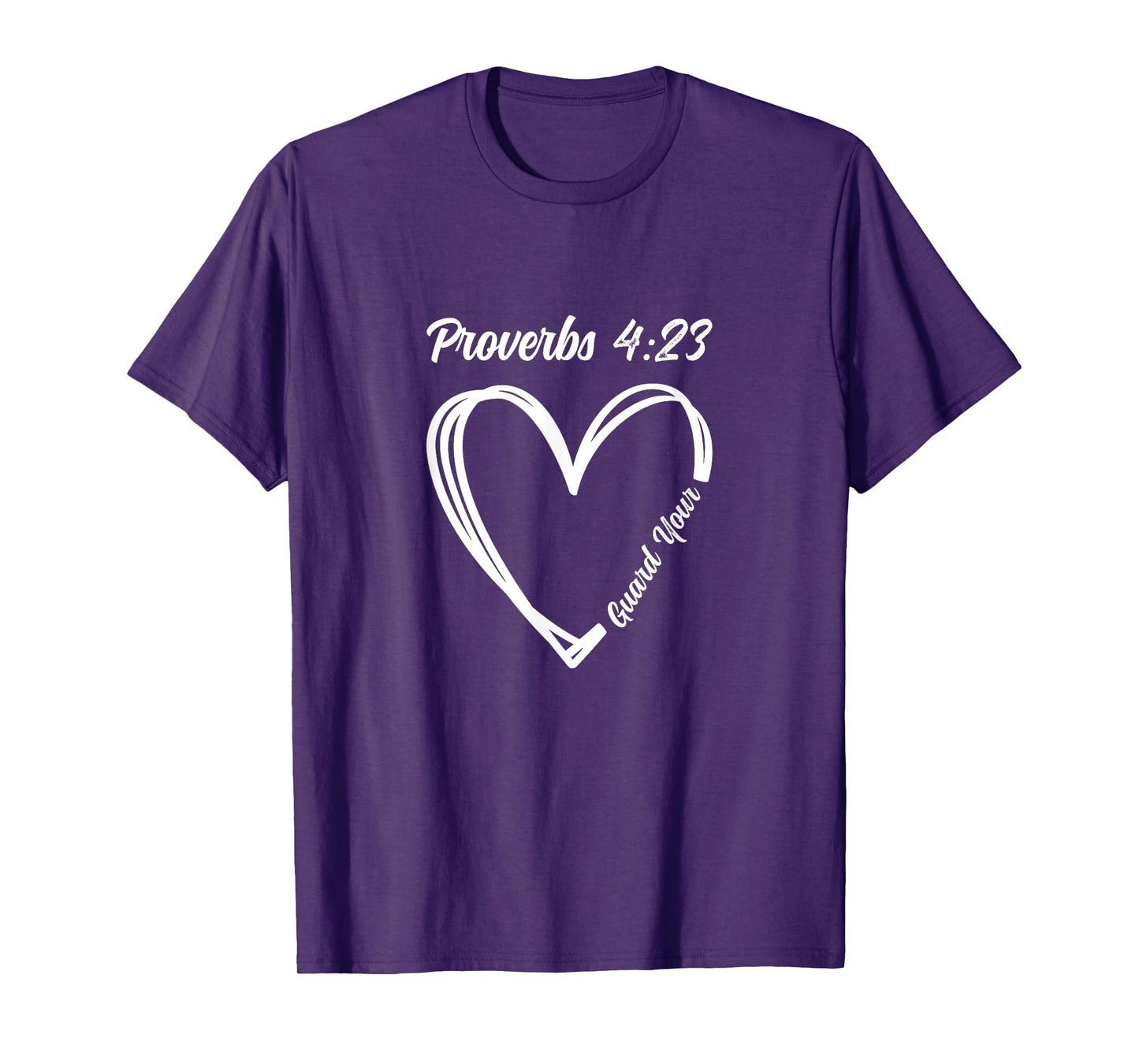 Guard Your Heart Christian Women Men Faith-Based T-Shirt