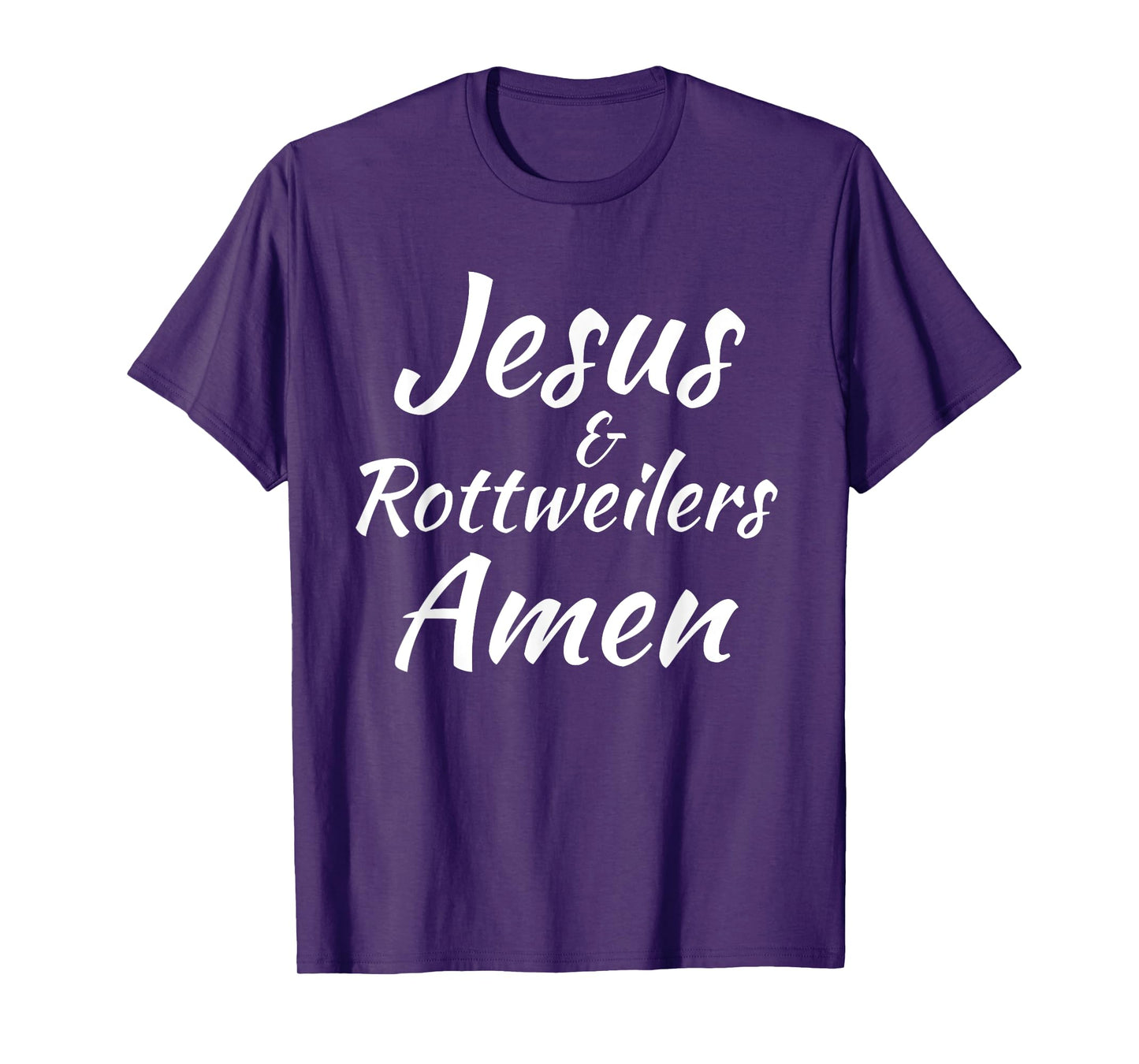 Jesus and Rottweilers Christian Faith Dog T-Shirt for Men Women