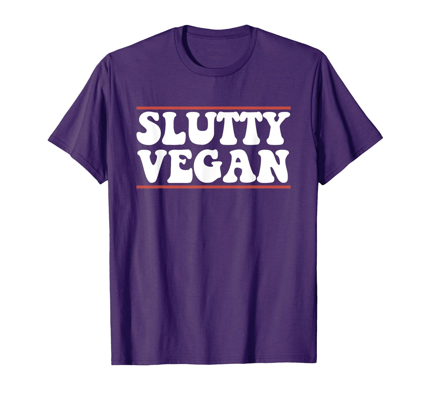 Slutty Vegan Best Vegan Lover Veganism Design T-Shirt
