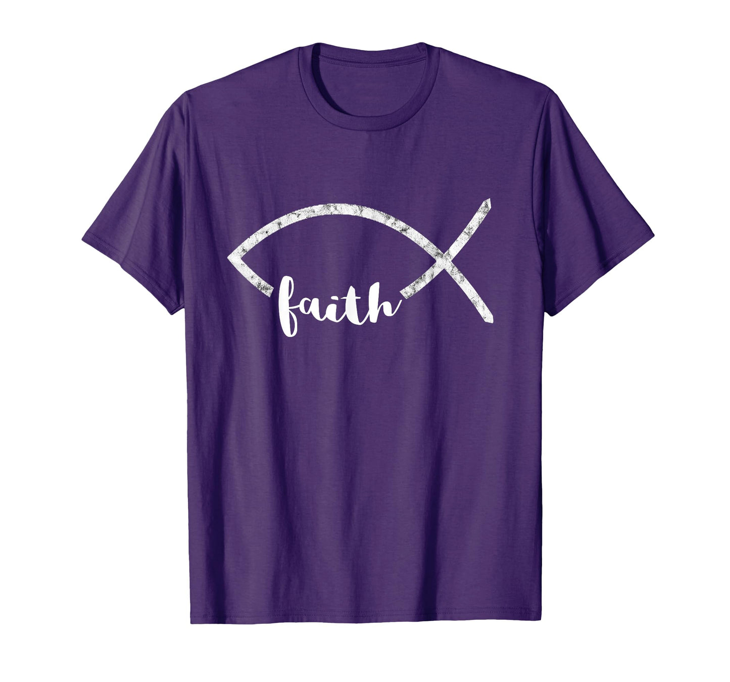 Jesus Fish Ichthys Symbol Christianity Christian Faith T-Shirt