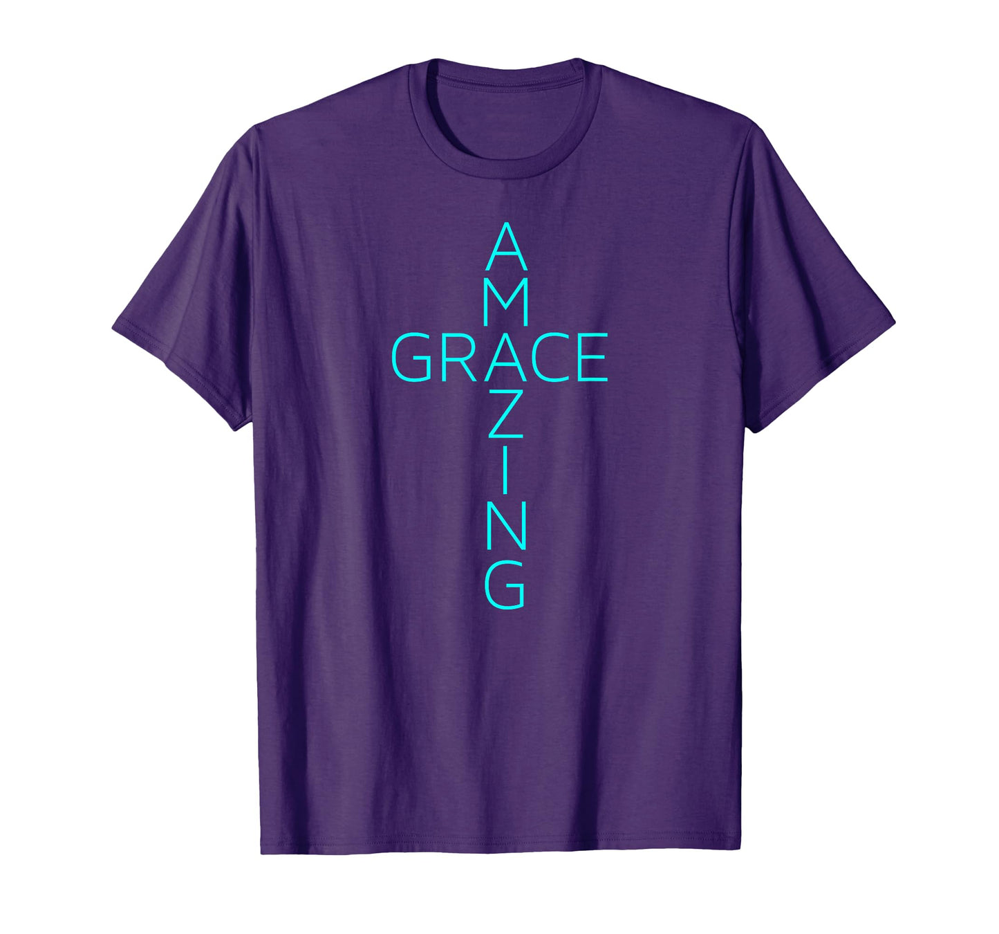 Amazing Grace Cross T-shirt Gods Grace & Mercy T Shirt T-Shirt