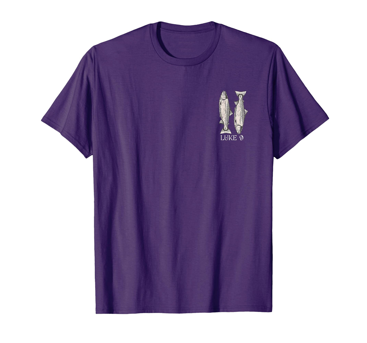 God's Math, Equals 5000 Meals, Jesus Feeds - Front and Back T-Shirt