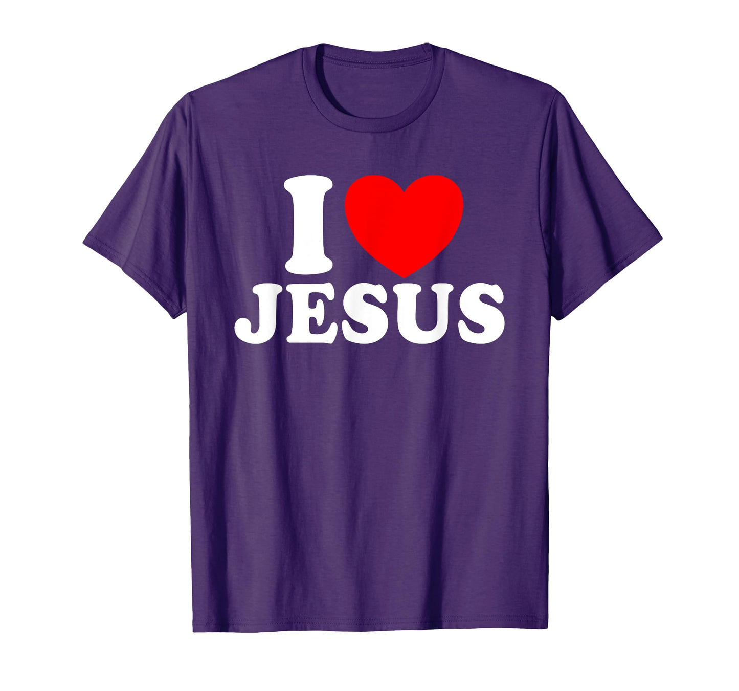 I Love Jesus Christian Faith Church Bible I Love Jesus T-Shirt