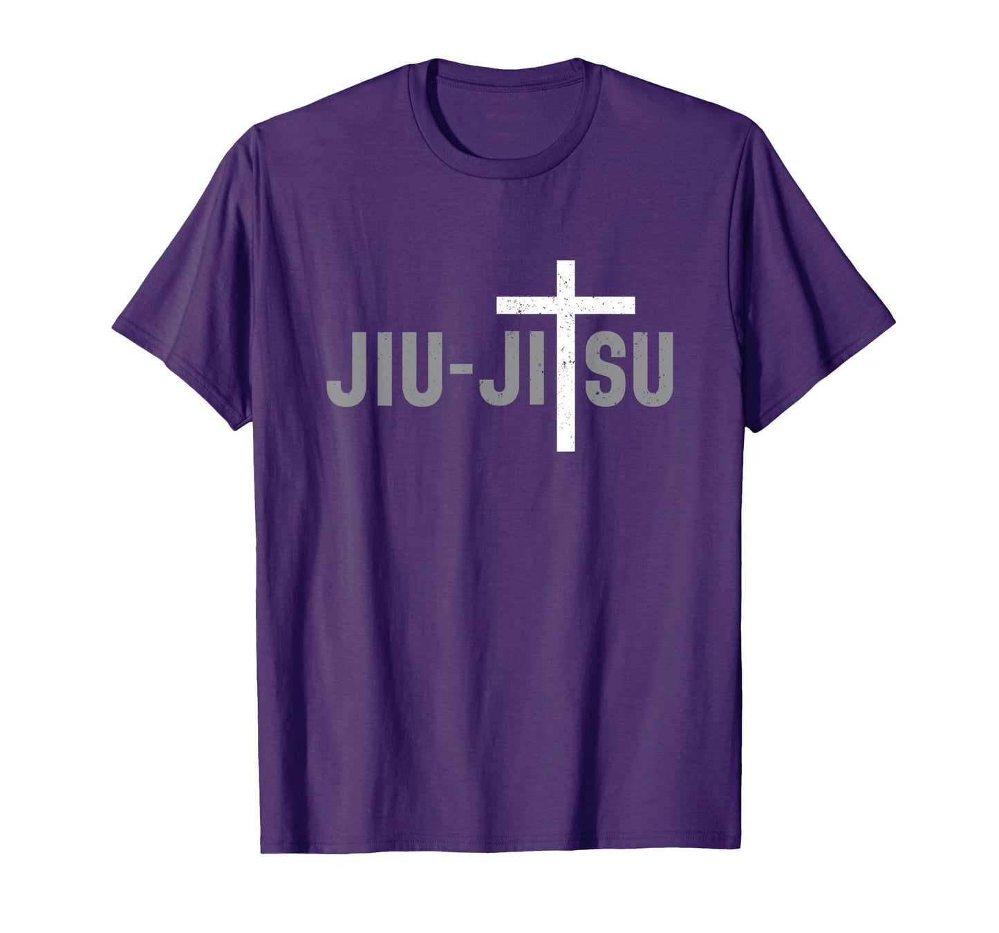 Jiu Jitsu Christian Cross Men Boys T-Shirt